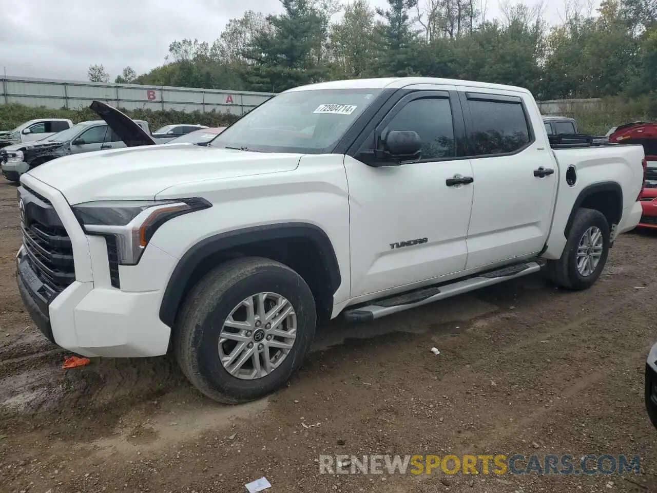1 Photograph of a damaged car 5TFLA5DBXNX026428 TOYOTA TUNDRA 2022