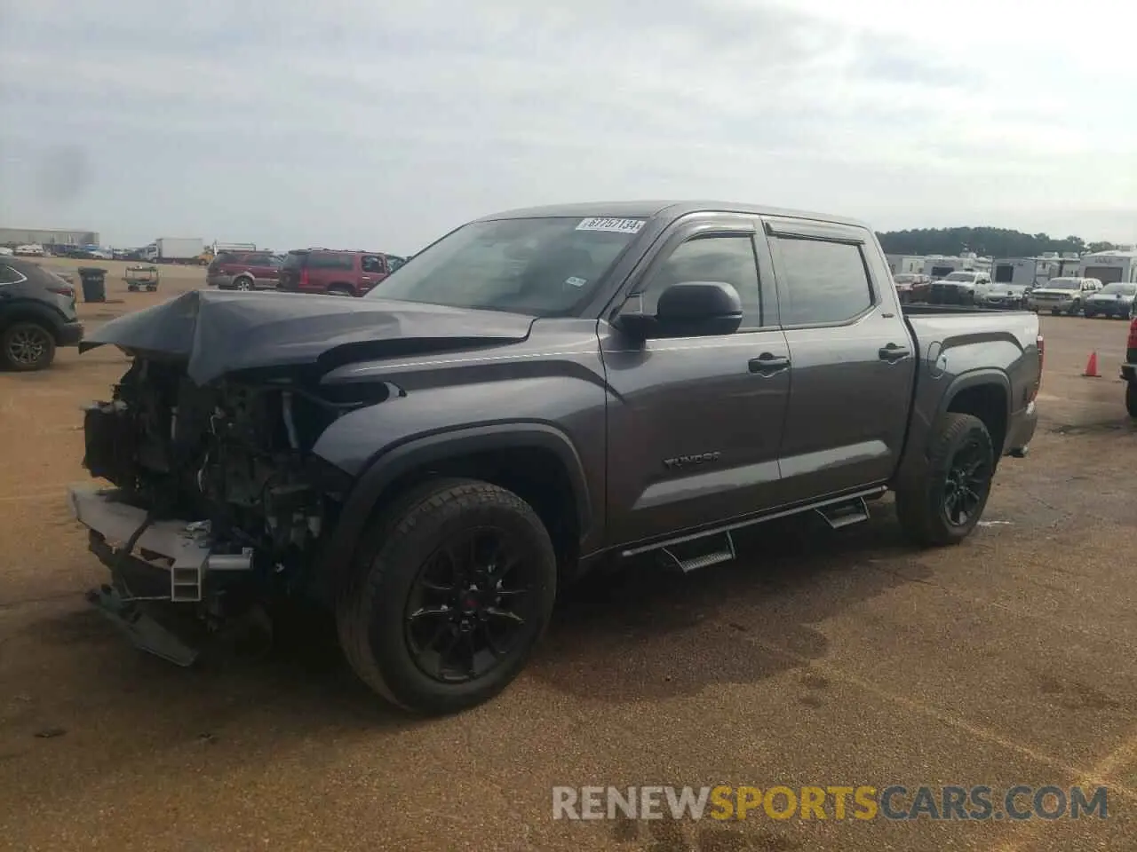 1 Photograph of a damaged car 5TFLA5DBXNX053936 TOYOTA TUNDRA 2022