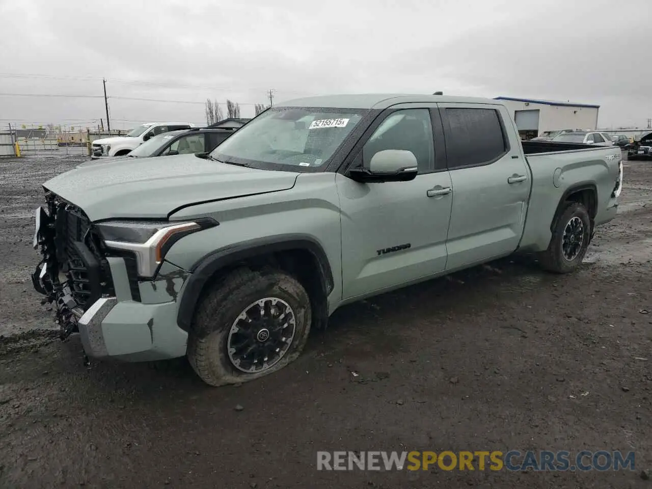 1 Photograph of a damaged car 5TFLA5EC5NX005722 TOYOTA TUNDRA 2022