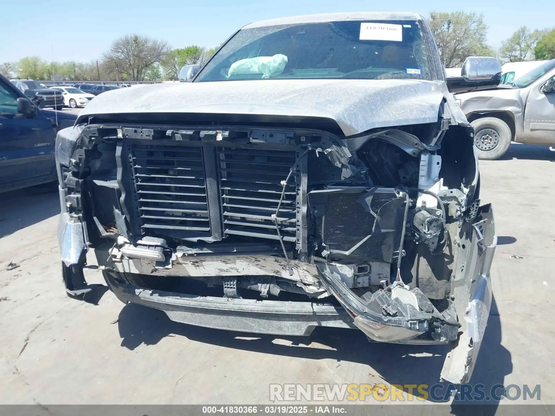 6 Photograph of a damaged car 5TFMA5AB8NX014903 TOYOTA TUNDRA 2022