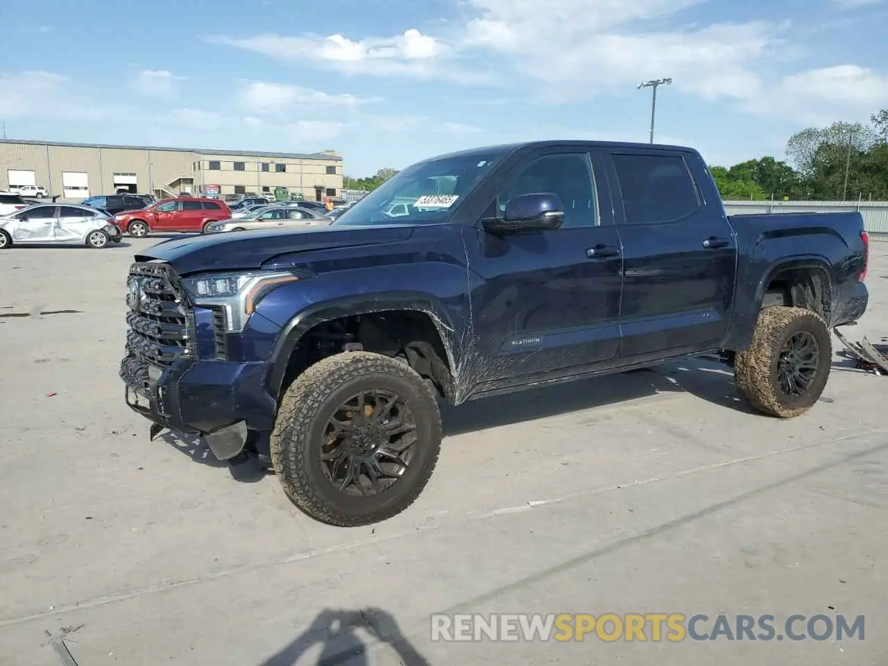 1 Photograph of a damaged car 5TFNA5DB7NX051540 TOYOTA TUNDRA 2022