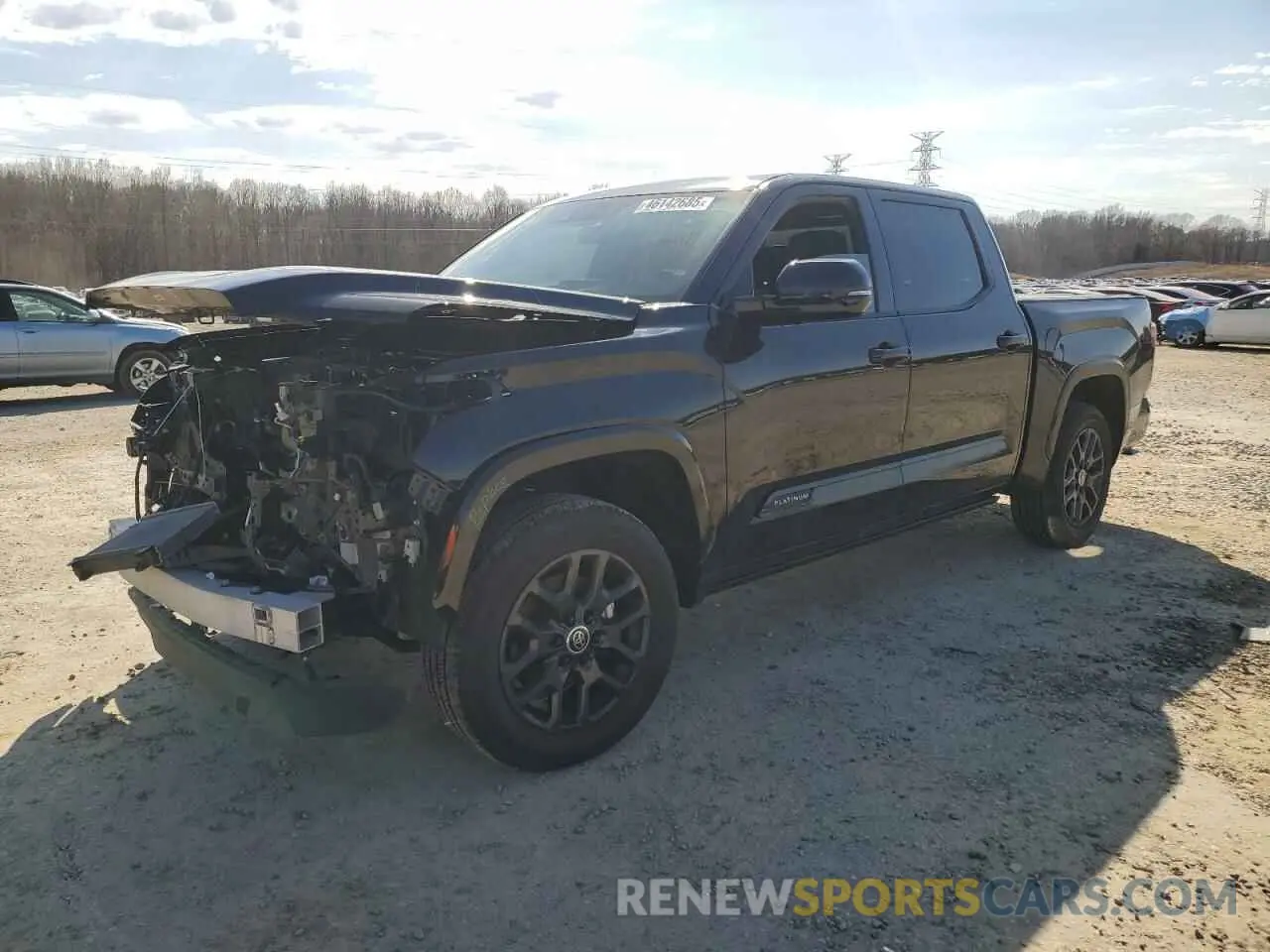 1 Photograph of a damaged car 5TFNA5DB8NX027893 TOYOTA TUNDRA 2022