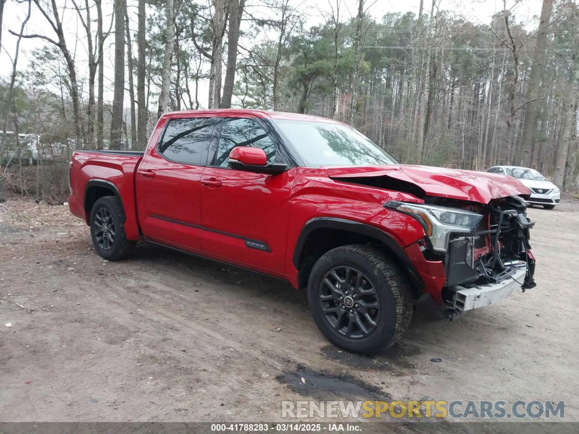 1 Photograph of a damaged car 5TFNA5DB9NX021276 TOYOTA TUNDRA 2022