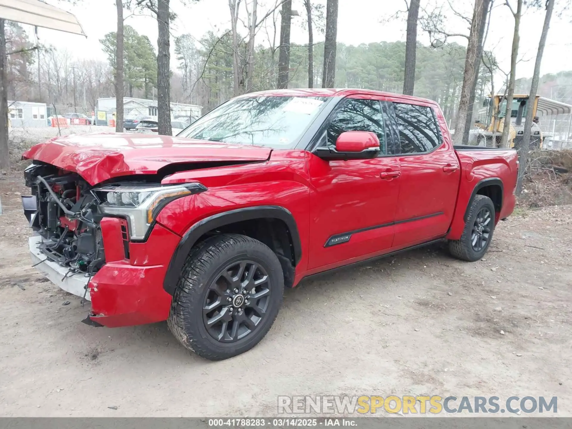 2 Photograph of a damaged car 5TFNA5DB9NX021276 TOYOTA TUNDRA 2022