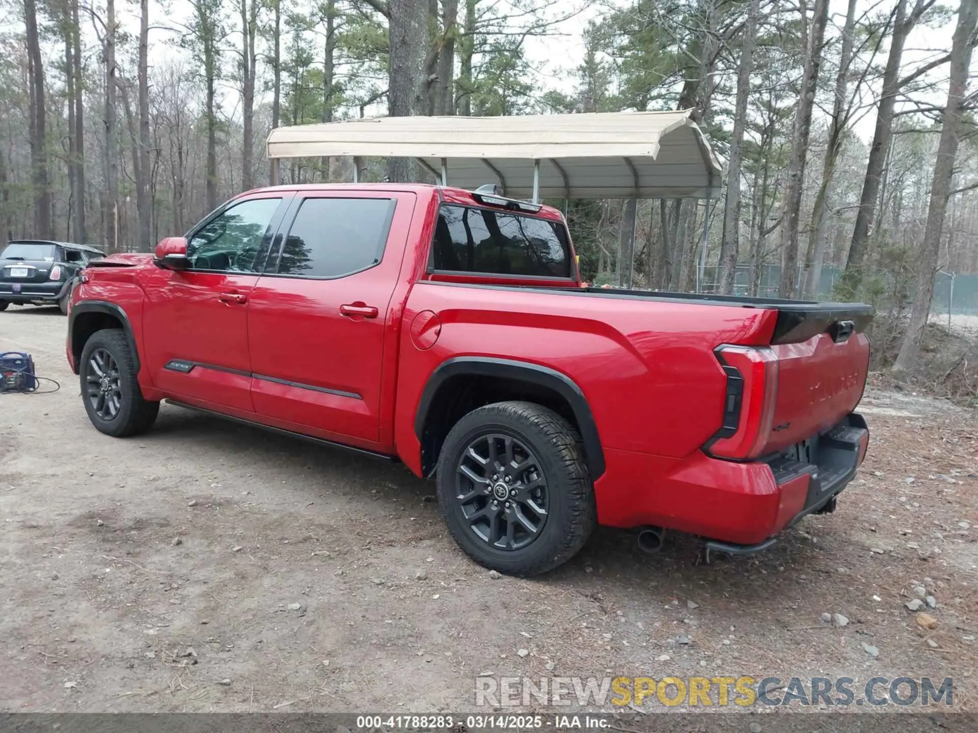 3 Photograph of a damaged car 5TFNA5DB9NX021276 TOYOTA TUNDRA 2022