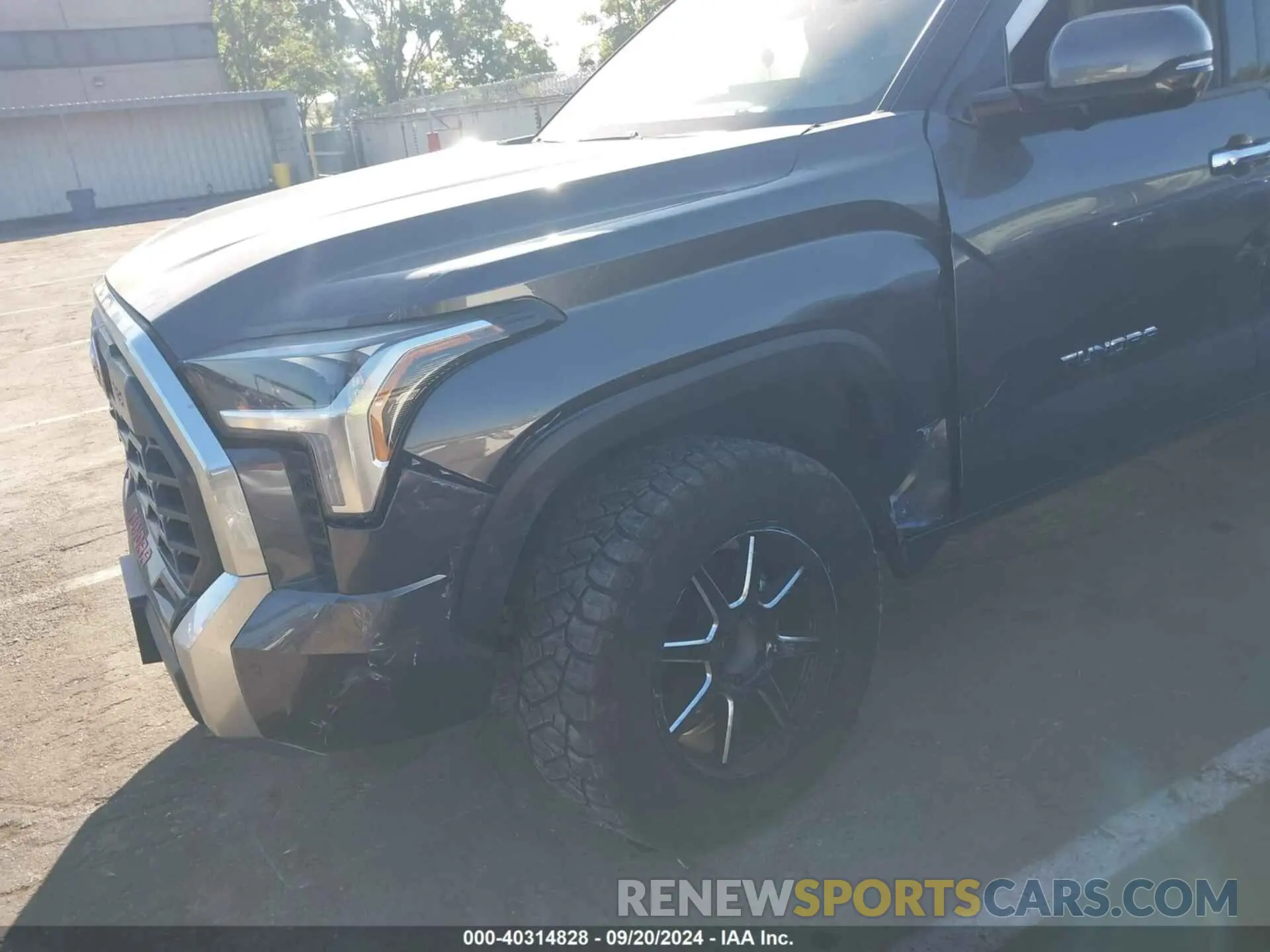 6 Photograph of a damaged car 5TFJA5DA1PX084364 TOYOTA TUNDRA 2023