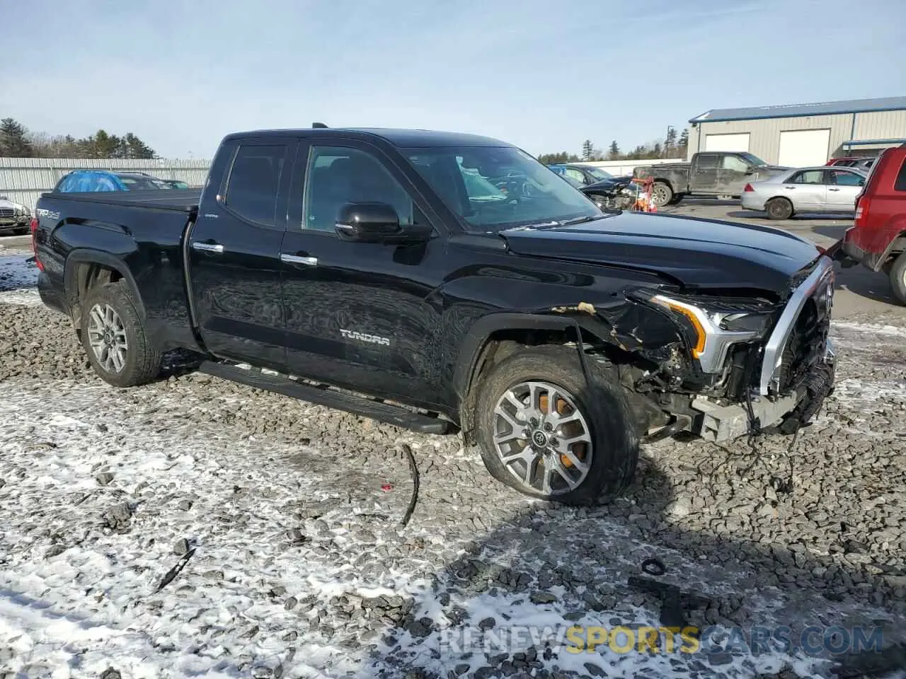 4 Photograph of a damaged car 5TFJA5DA1PX103754 TOYOTA TUNDRA 2023