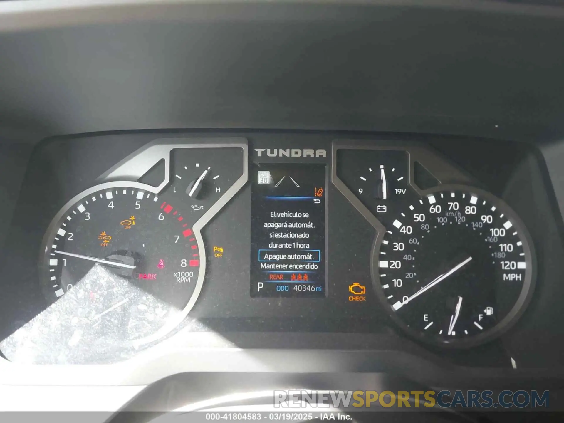 7 Photograph of a damaged car 5TFJA5DB1PX081697 TOYOTA TUNDRA 2023