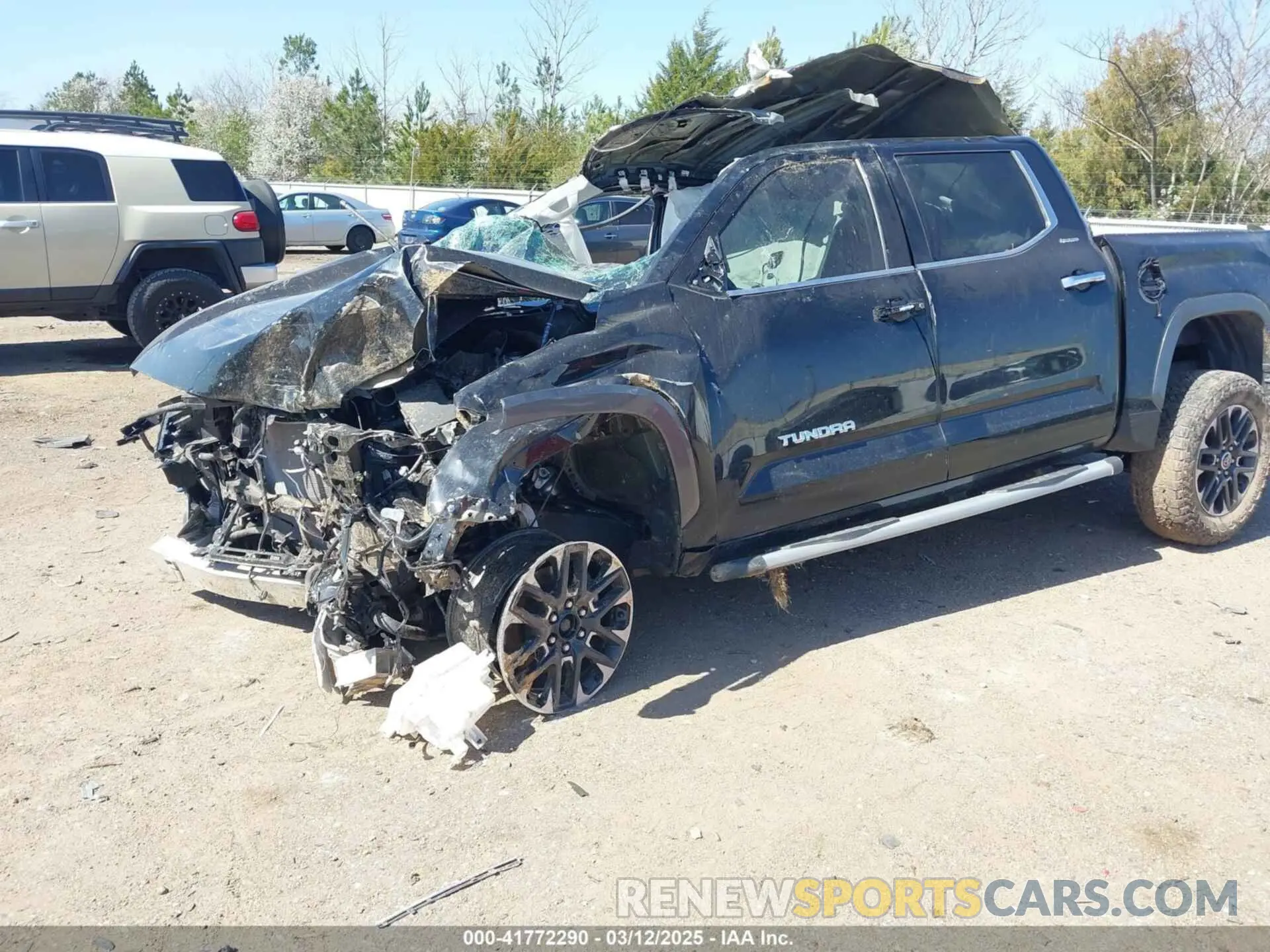 2 Photograph of a damaged car 5TFJA5DB1PX114939 TOYOTA TUNDRA 2023