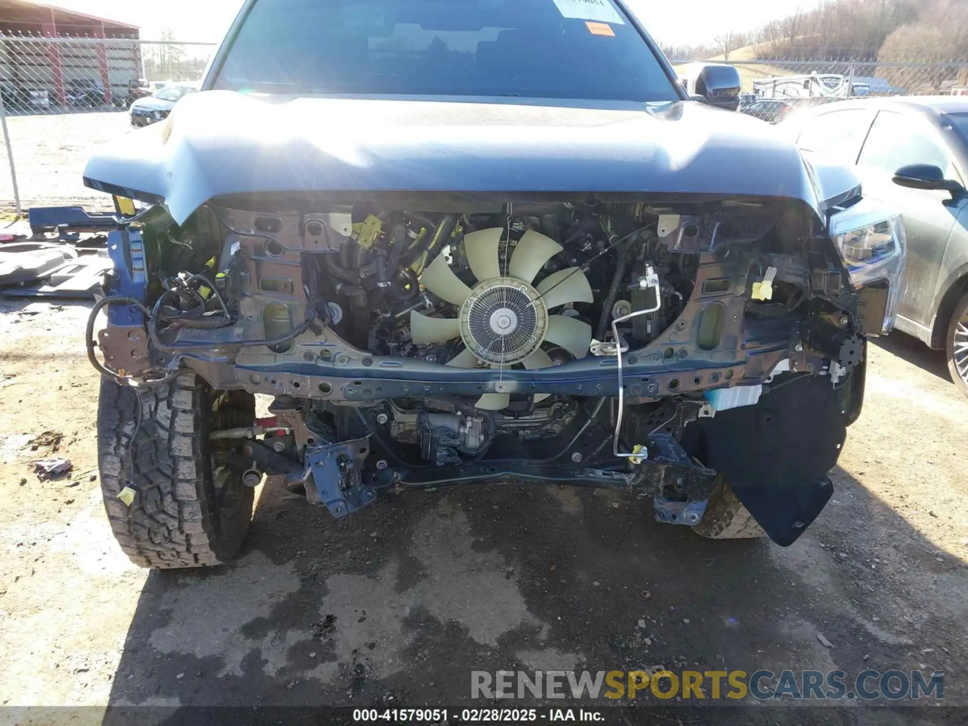 6 Photograph of a damaged car 5TFJA5DB1PX129019 TOYOTA TUNDRA 2023