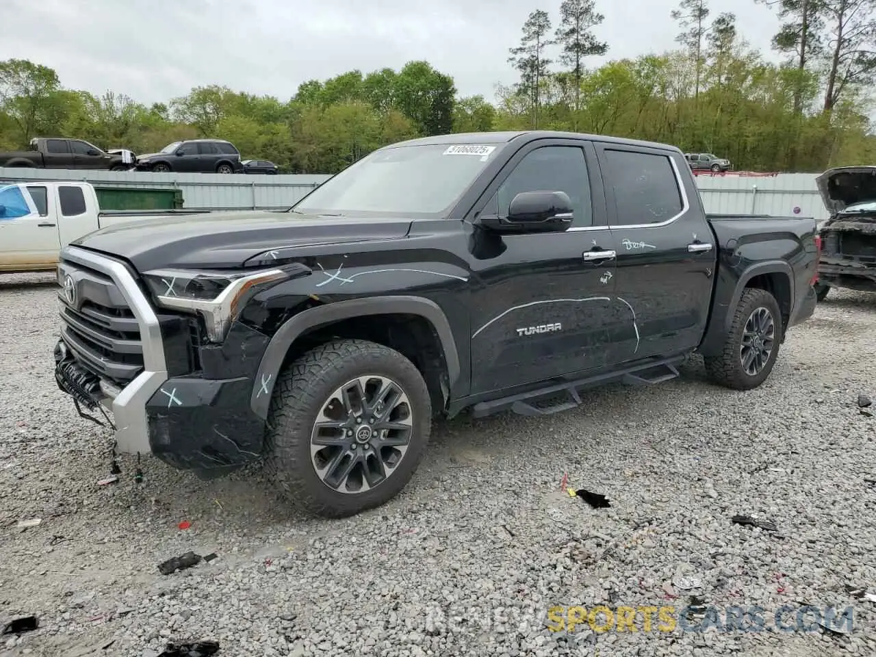 1 Photograph of a damaged car 5TFJA5DB2PX057585 TOYOTA TUNDRA 2023