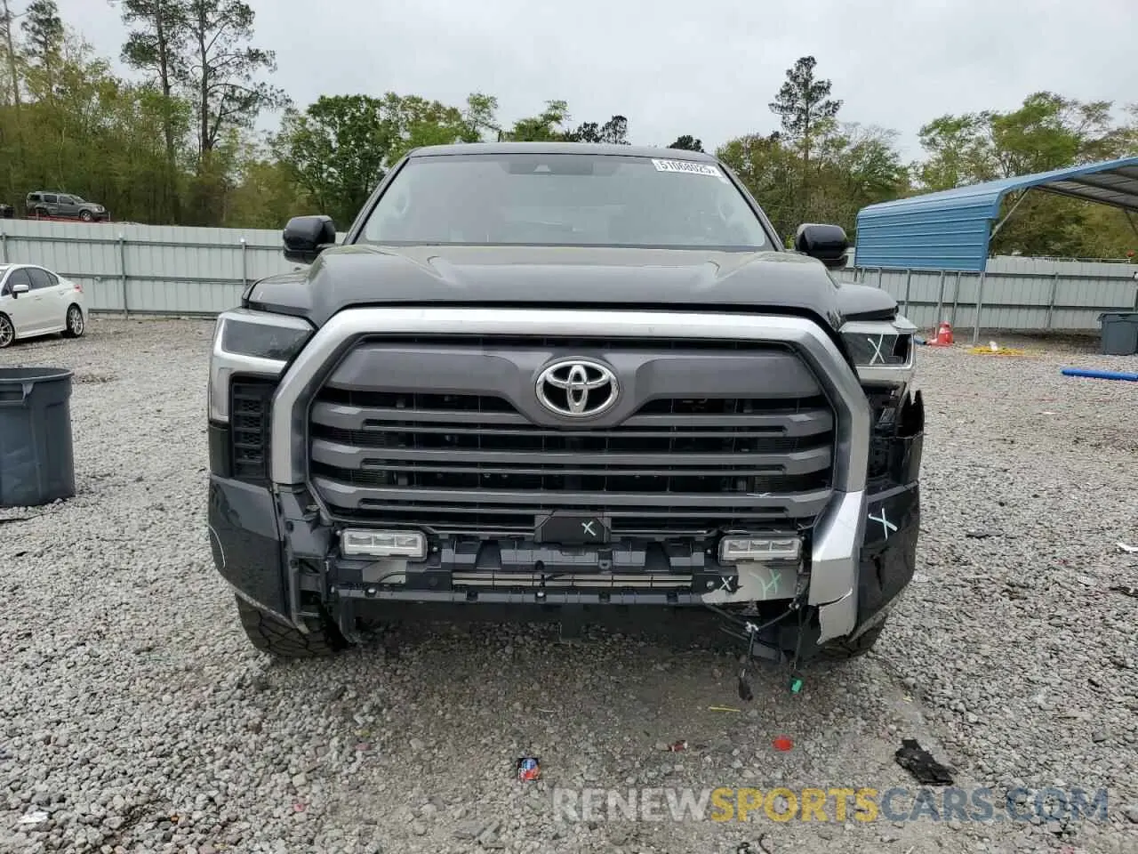 5 Photograph of a damaged car 5TFJA5DB2PX057585 TOYOTA TUNDRA 2023