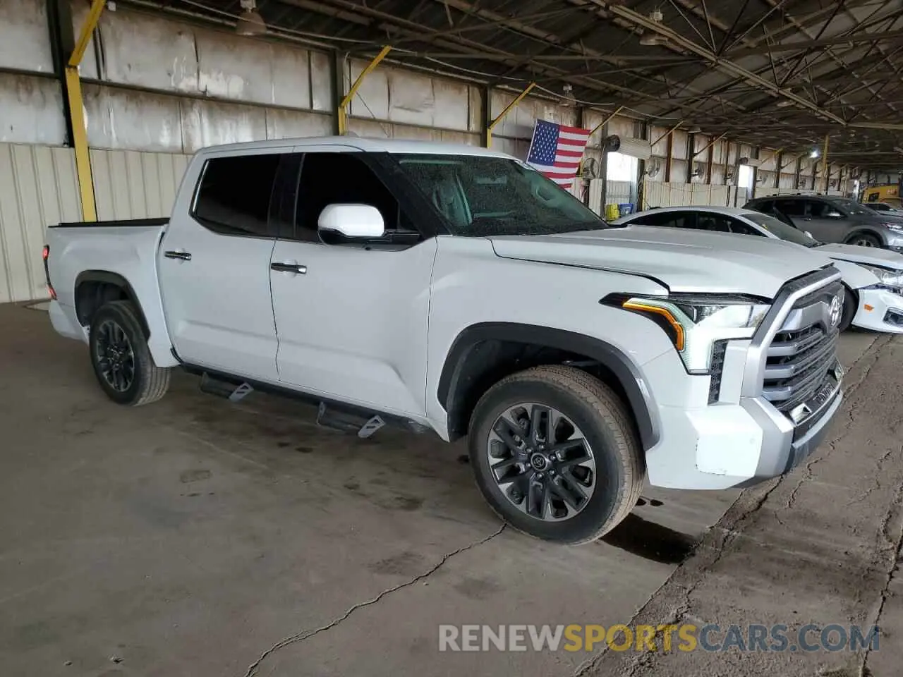 4 Photograph of a damaged car 5TFJA5DB2PX104372 TOYOTA TUNDRA 2023