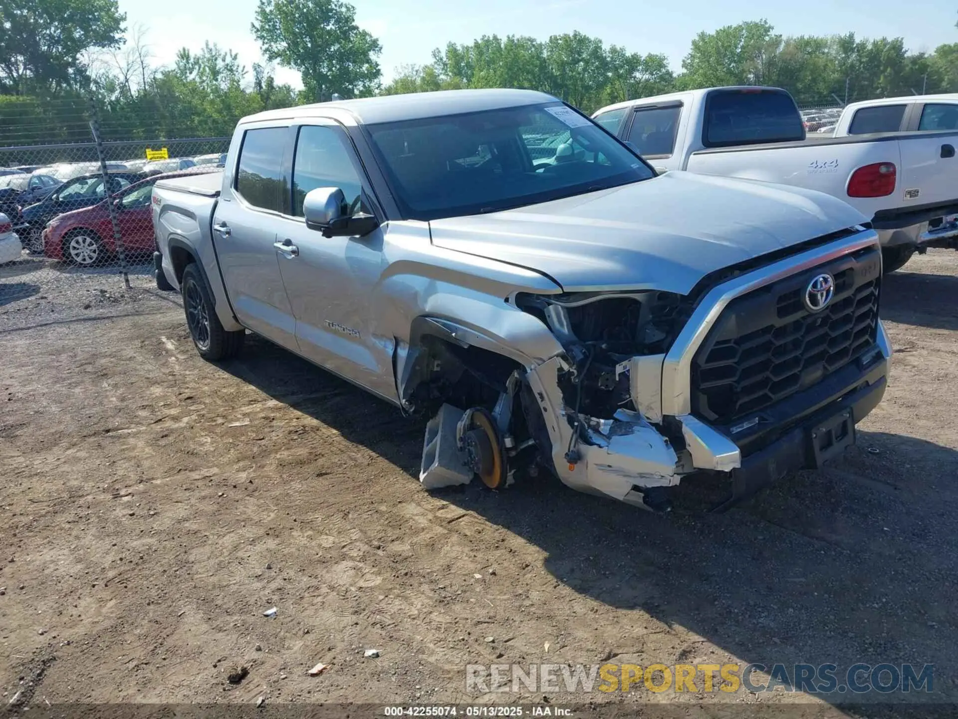 1 Photograph of a damaged car 5TFJA5DB2PX121768 TOYOTA TUNDRA 2023
