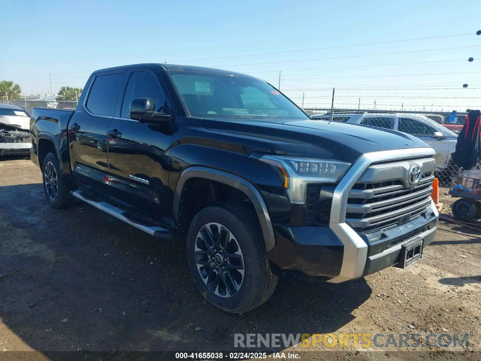 1 Photograph of a damaged car 5TFJA5DB3PX100864 TOYOTA TUNDRA 2023