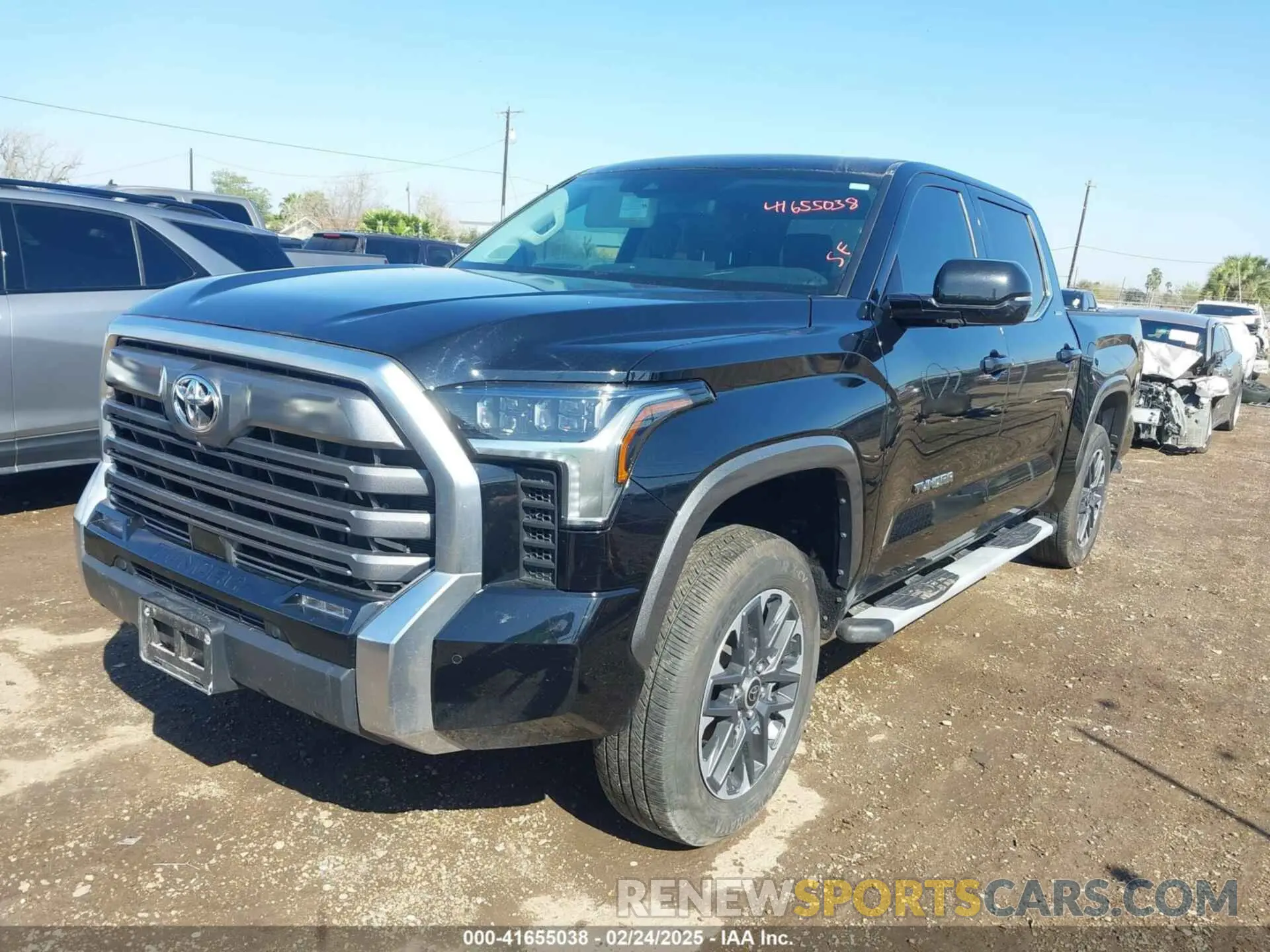 2 Photograph of a damaged car 5TFJA5DB3PX100864 TOYOTA TUNDRA 2023