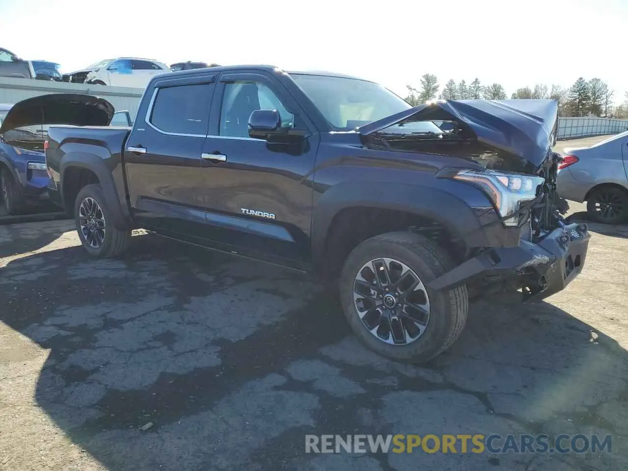 4 Photograph of a damaged car 5TFJA5DB4PX072329 TOYOTA TUNDRA 2023