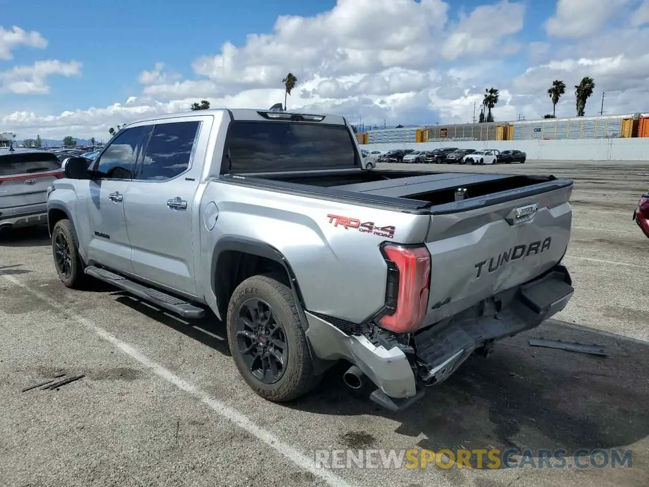 2 Photograph of a damaged car 5TFJA5DB4PX120864 TOYOTA TUNDRA 2023
