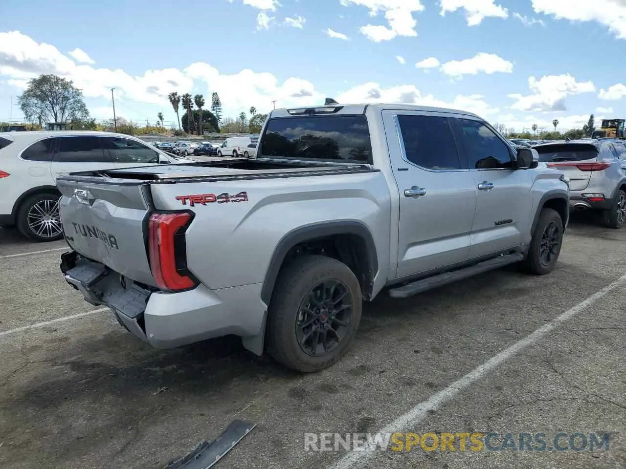 3 Photograph of a damaged car 5TFJA5DB4PX120864 TOYOTA TUNDRA 2023