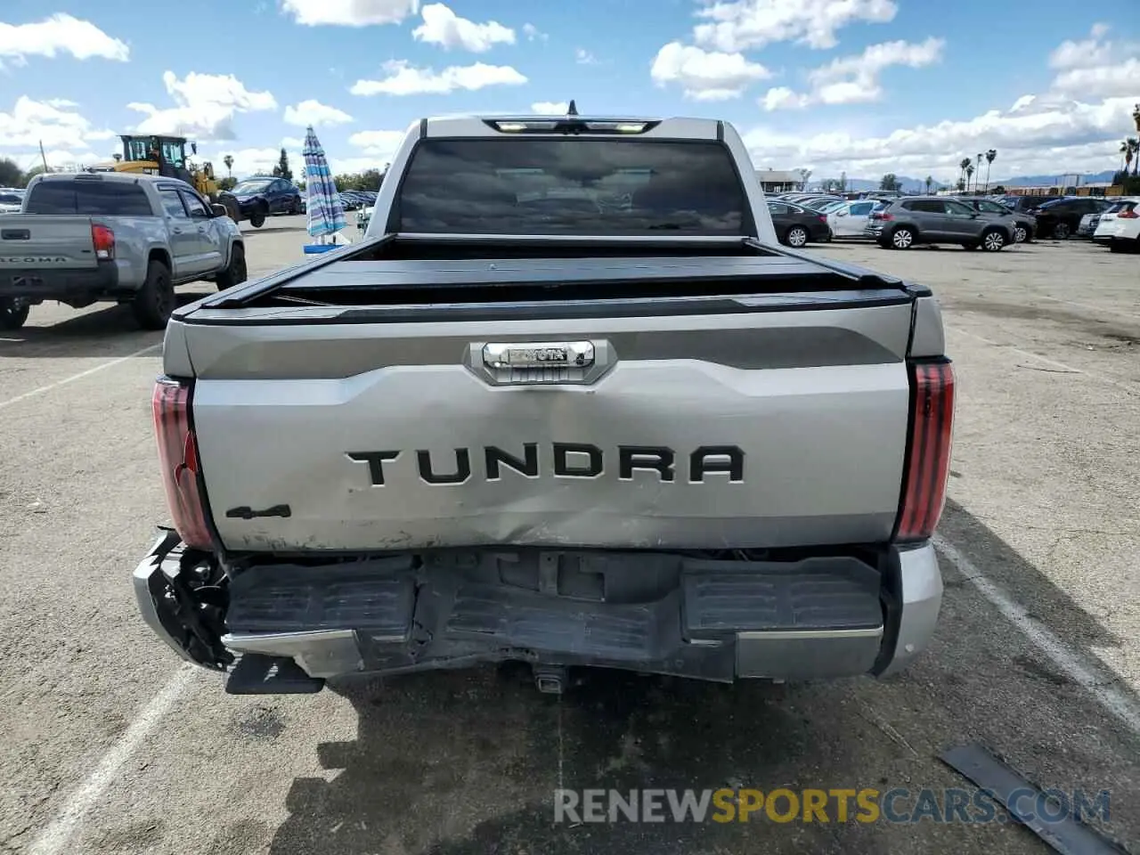 6 Photograph of a damaged car 5TFJA5DB4PX120864 TOYOTA TUNDRA 2023