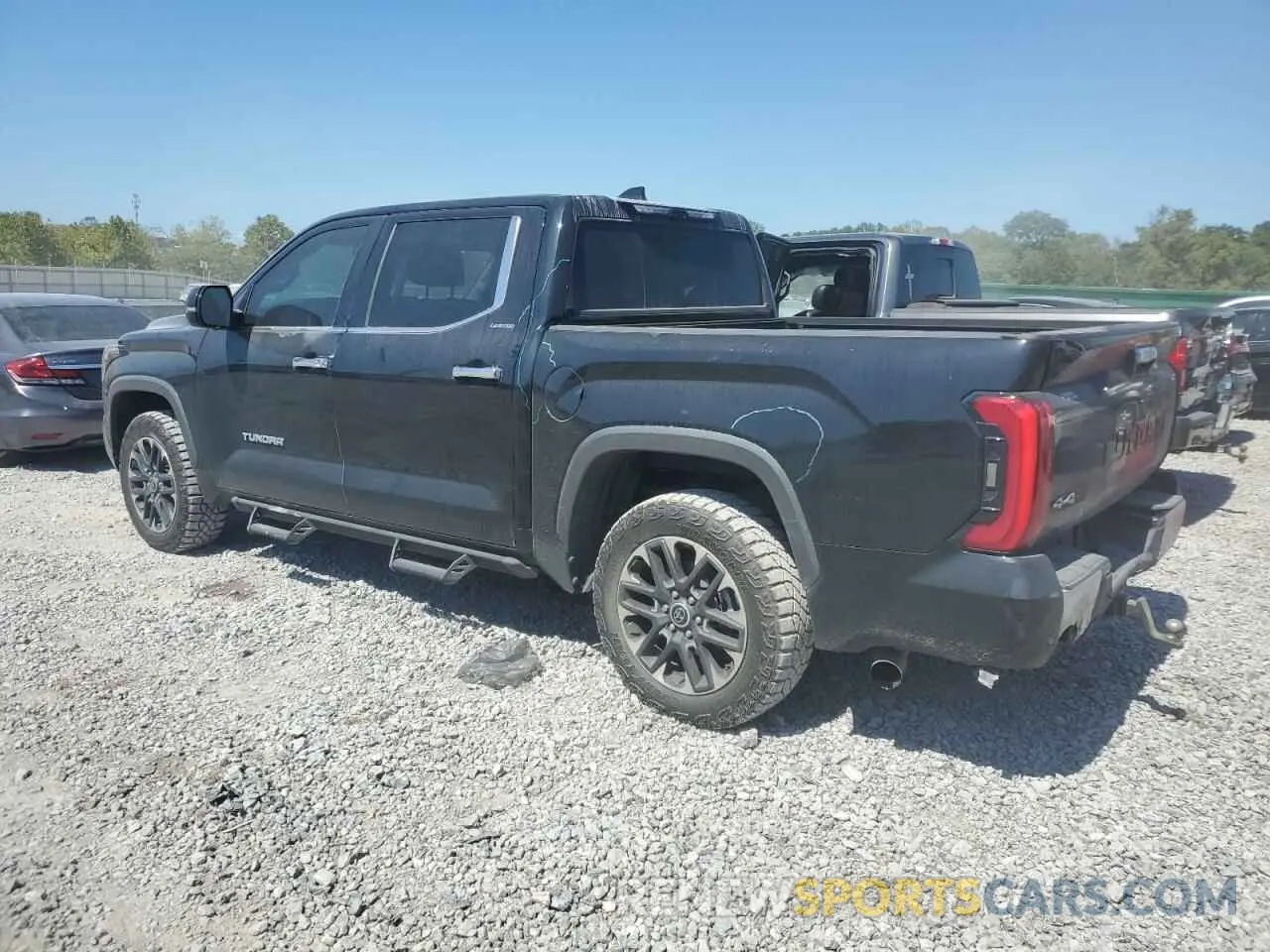 2 Photograph of a damaged car 5TFJA5DB5PX106097 TOYOTA TUNDRA 2023