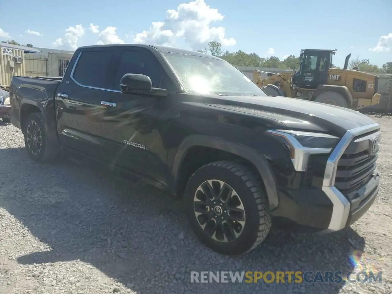 4 Photograph of a damaged car 5TFJA5DB5PX106097 TOYOTA TUNDRA 2023