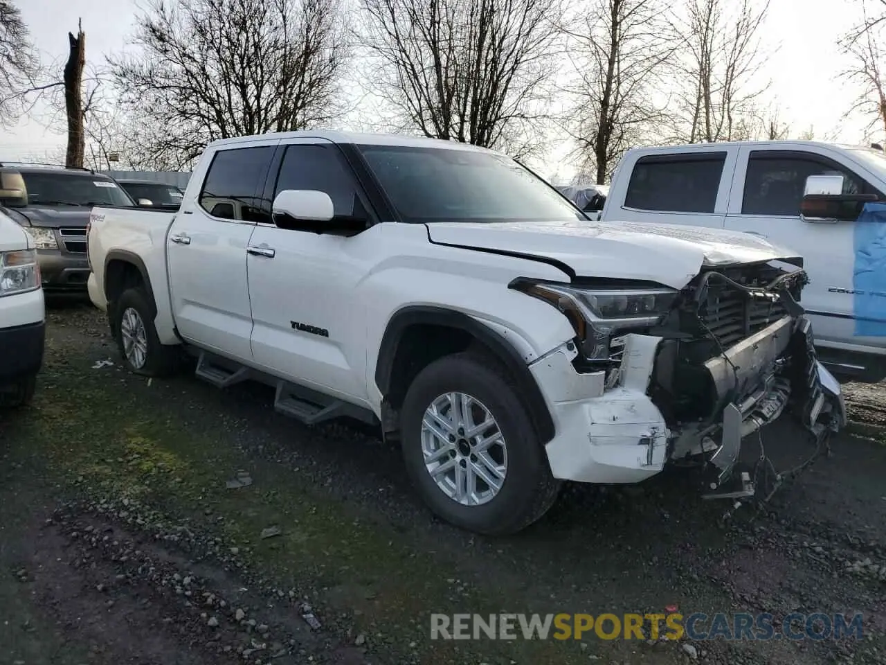 4 Photograph of a damaged car 5TFJA5DB6PX070078 TOYOTA TUNDRA 2023