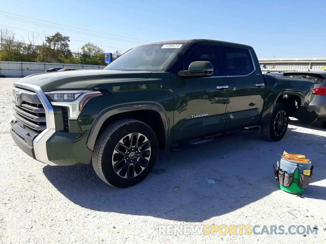 1 Photograph of a damaged car 5TFJA5DB6PX097605 TOYOTA TUNDRA 2023
