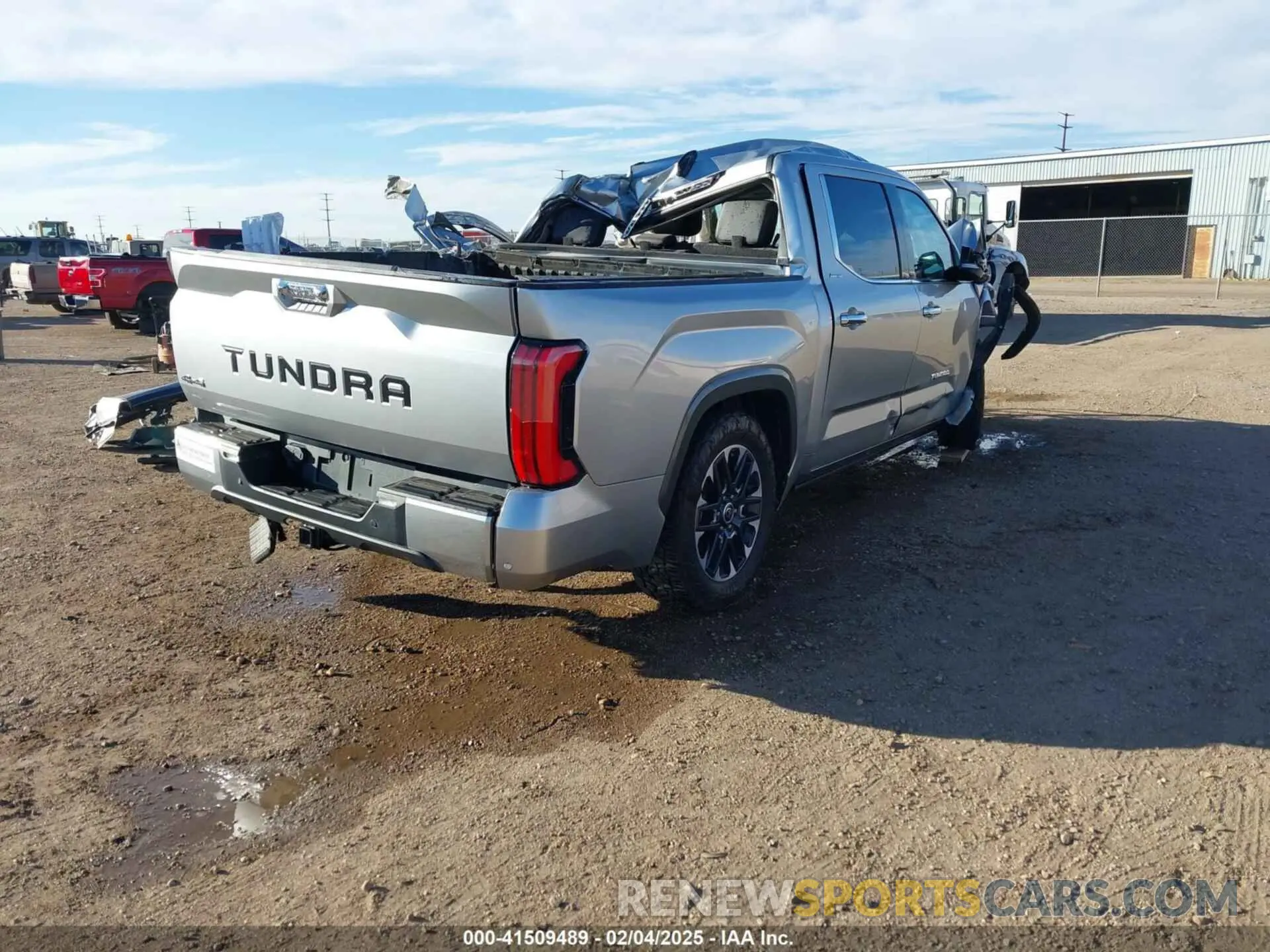 4 Photograph of a damaged car 5TFJA5DB7PX084183 TOYOTA TUNDRA 2023
