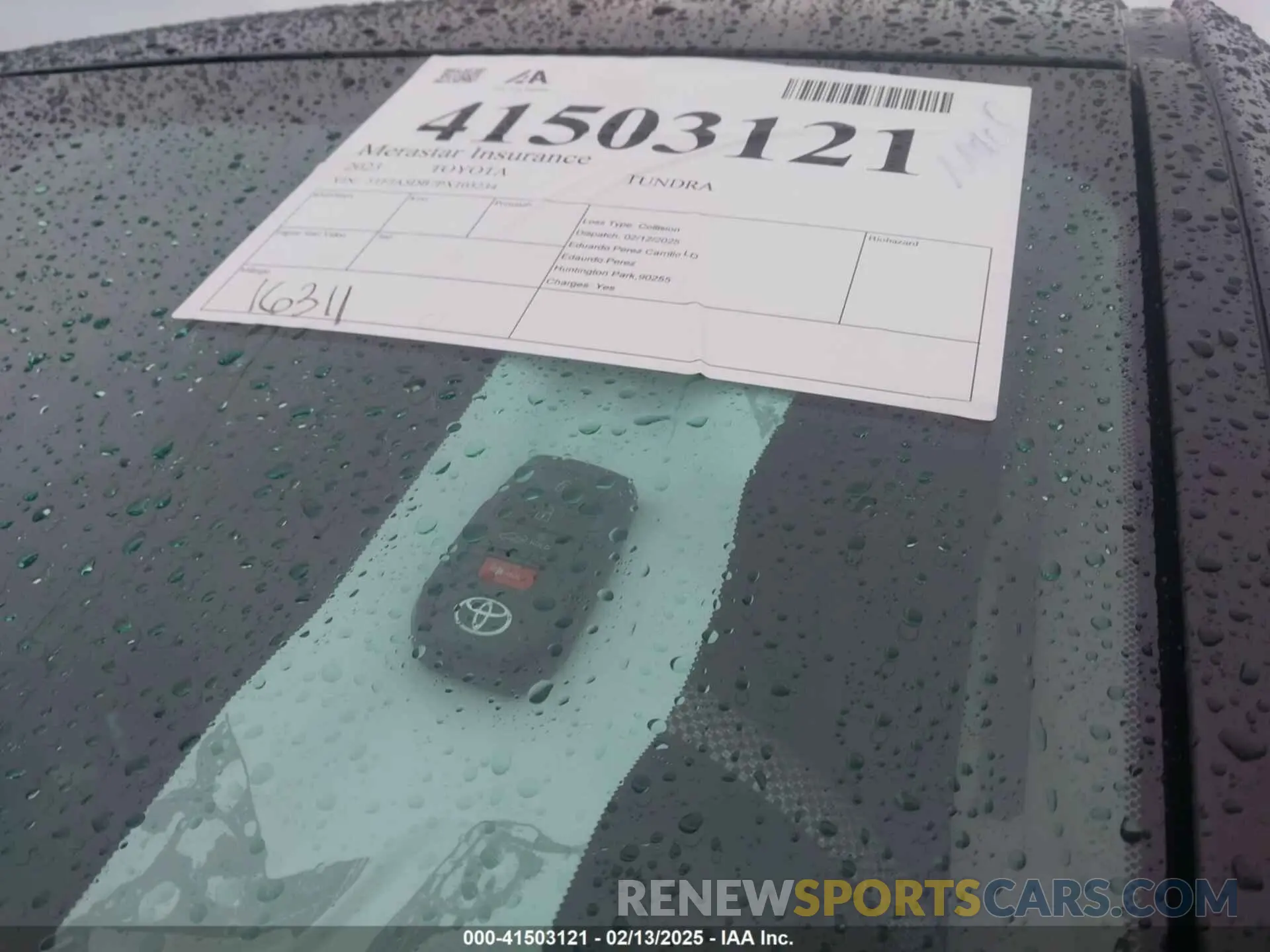11 Photograph of a damaged car 5TFJA5DB7PX103234 TOYOTA TUNDRA 2023