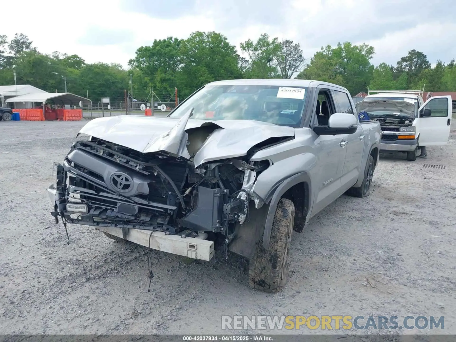 2 Photograph of a damaged car 5TFJA5DB8PX092311 TOYOTA TUNDRA 2023