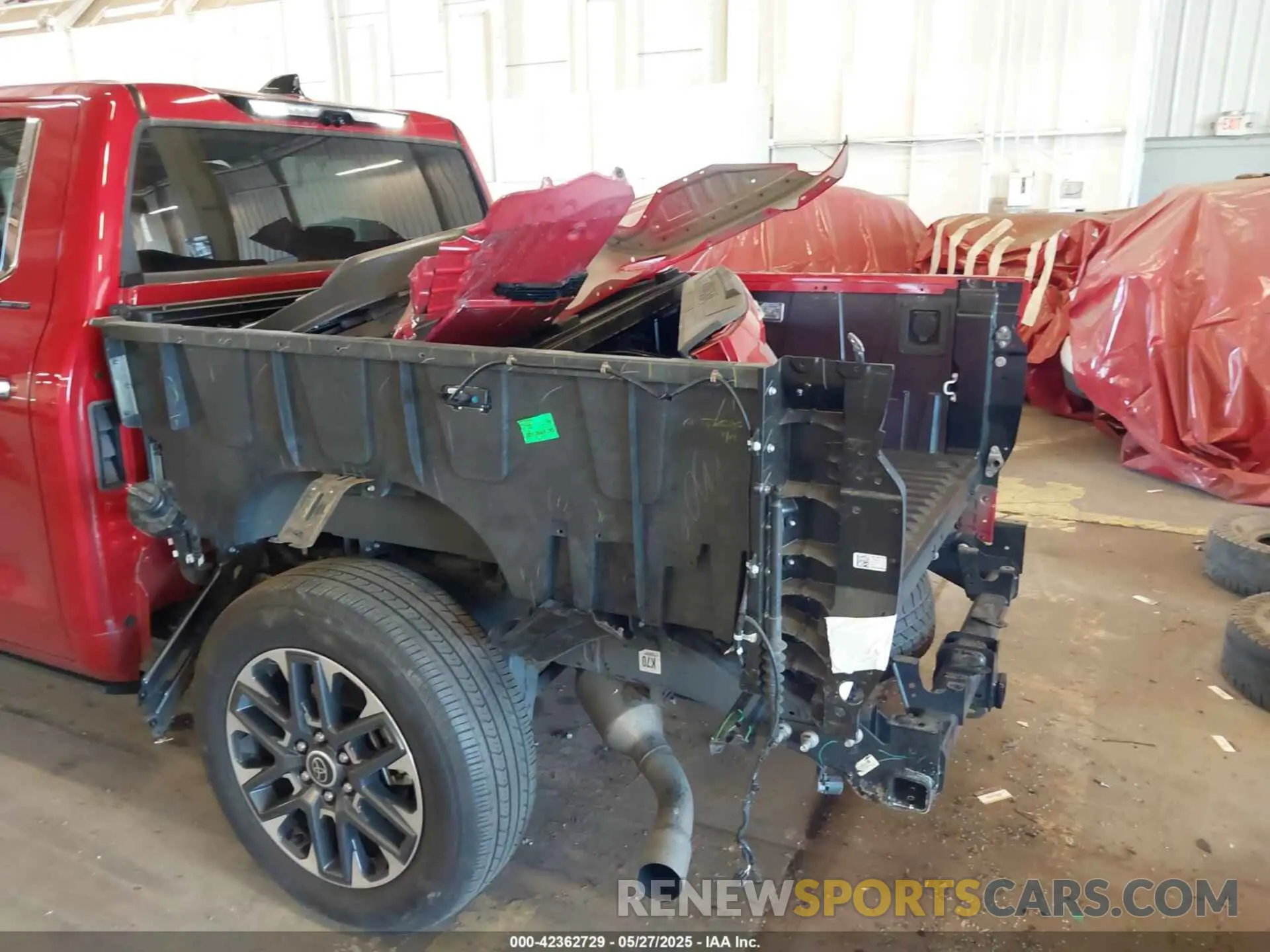 6 Photograph of a damaged car 5TFJA5DB9PX068728 TOYOTA TUNDRA 2023