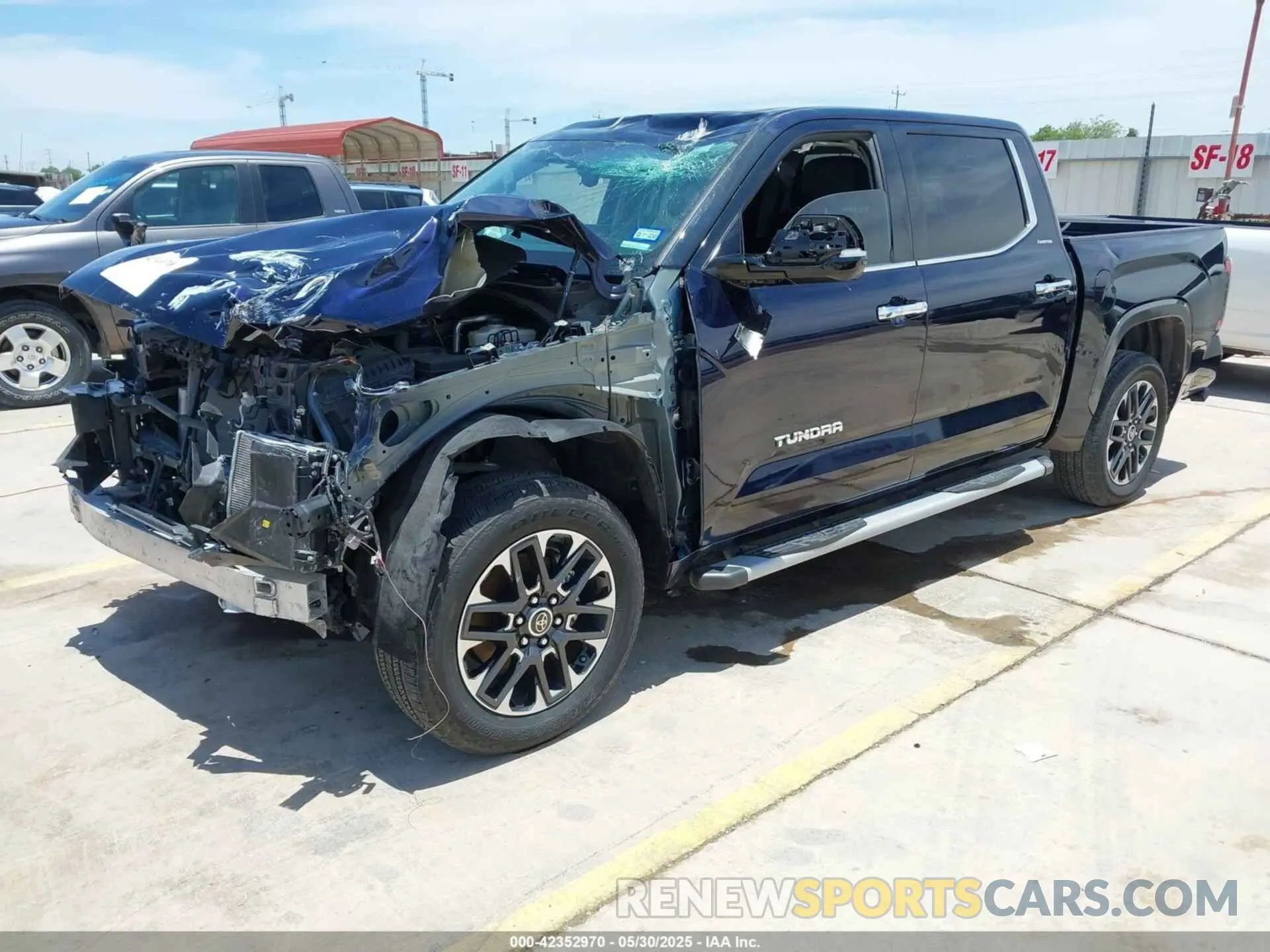 2 Photograph of a damaged car 5TFJA5DB9PX117183 TOYOTA TUNDRA 2023