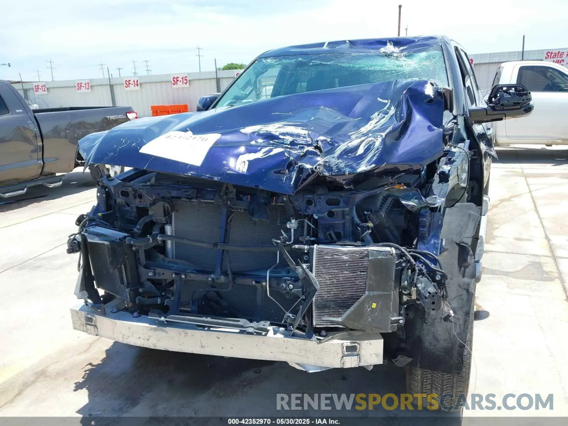 6 Photograph of a damaged car 5TFJA5DB9PX117183 TOYOTA TUNDRA 2023