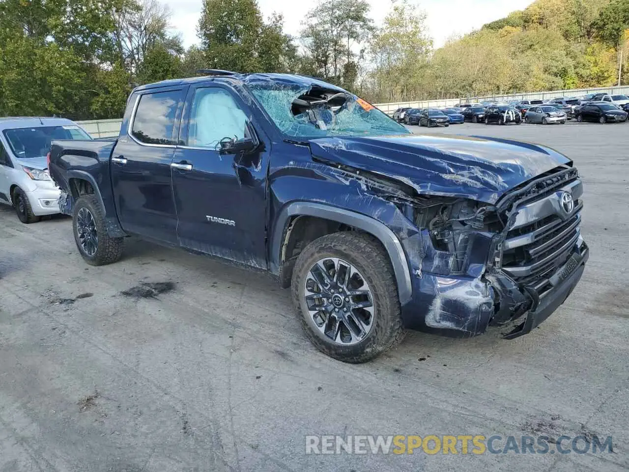 4 Photograph of a damaged car 5TFJA5DB9PX123839 TOYOTA TUNDRA 2023