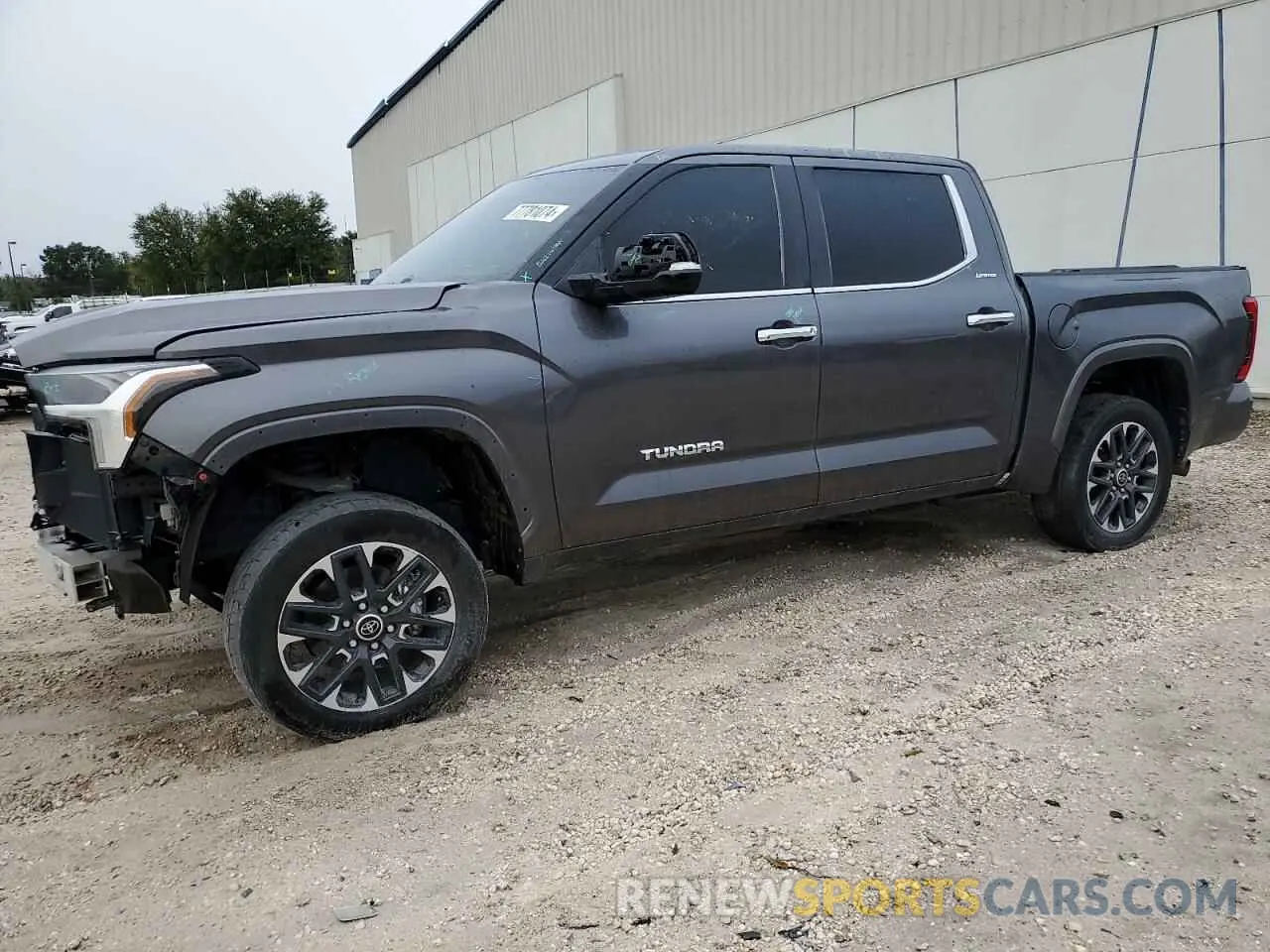 1 Photograph of a damaged car 5TFJA5DBXPX123686 TOYOTA TUNDRA 2023