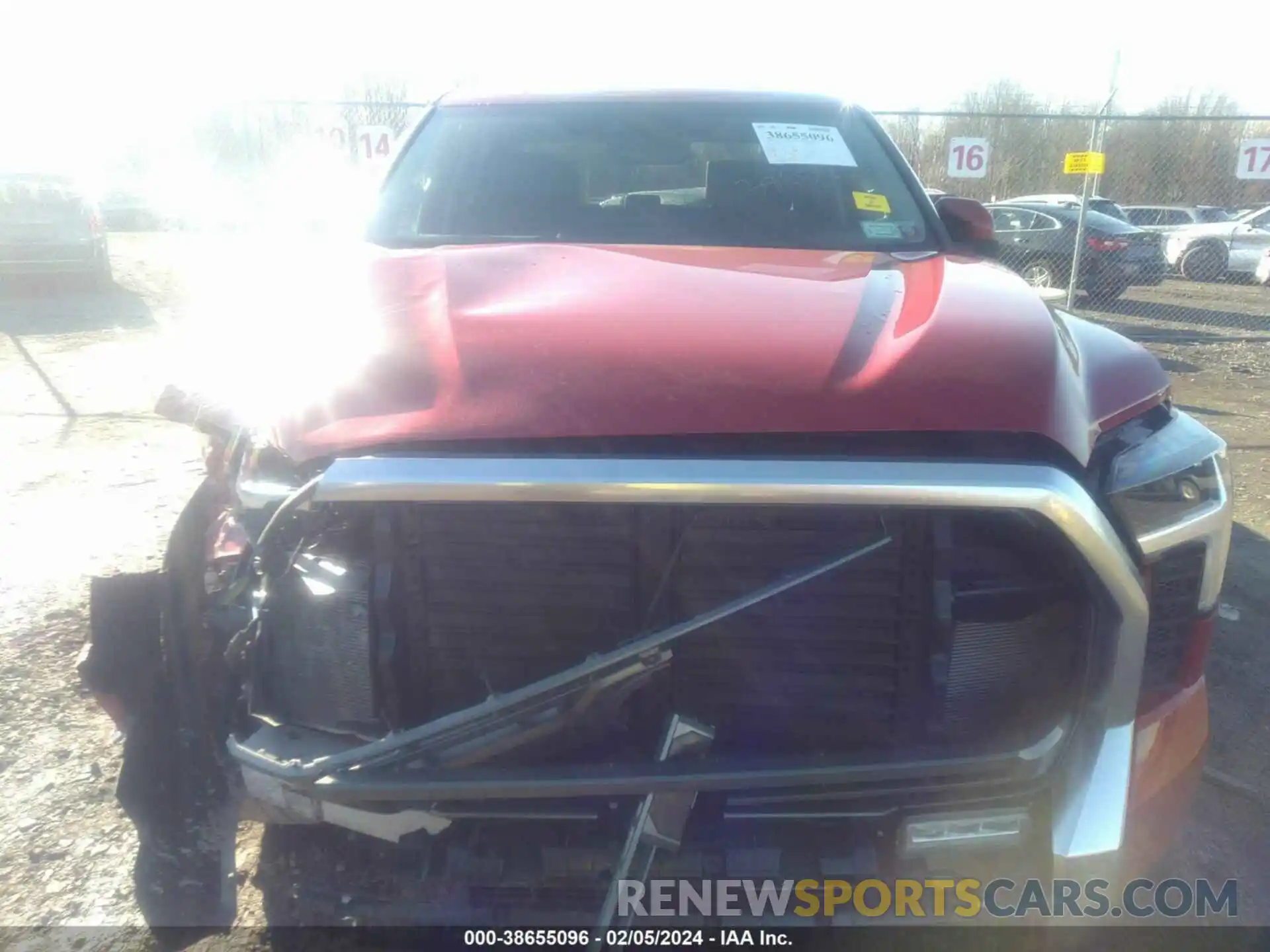 11 Photograph of a damaged car 5TFJA5EC3PX017409 TOYOTA TUNDRA 2023