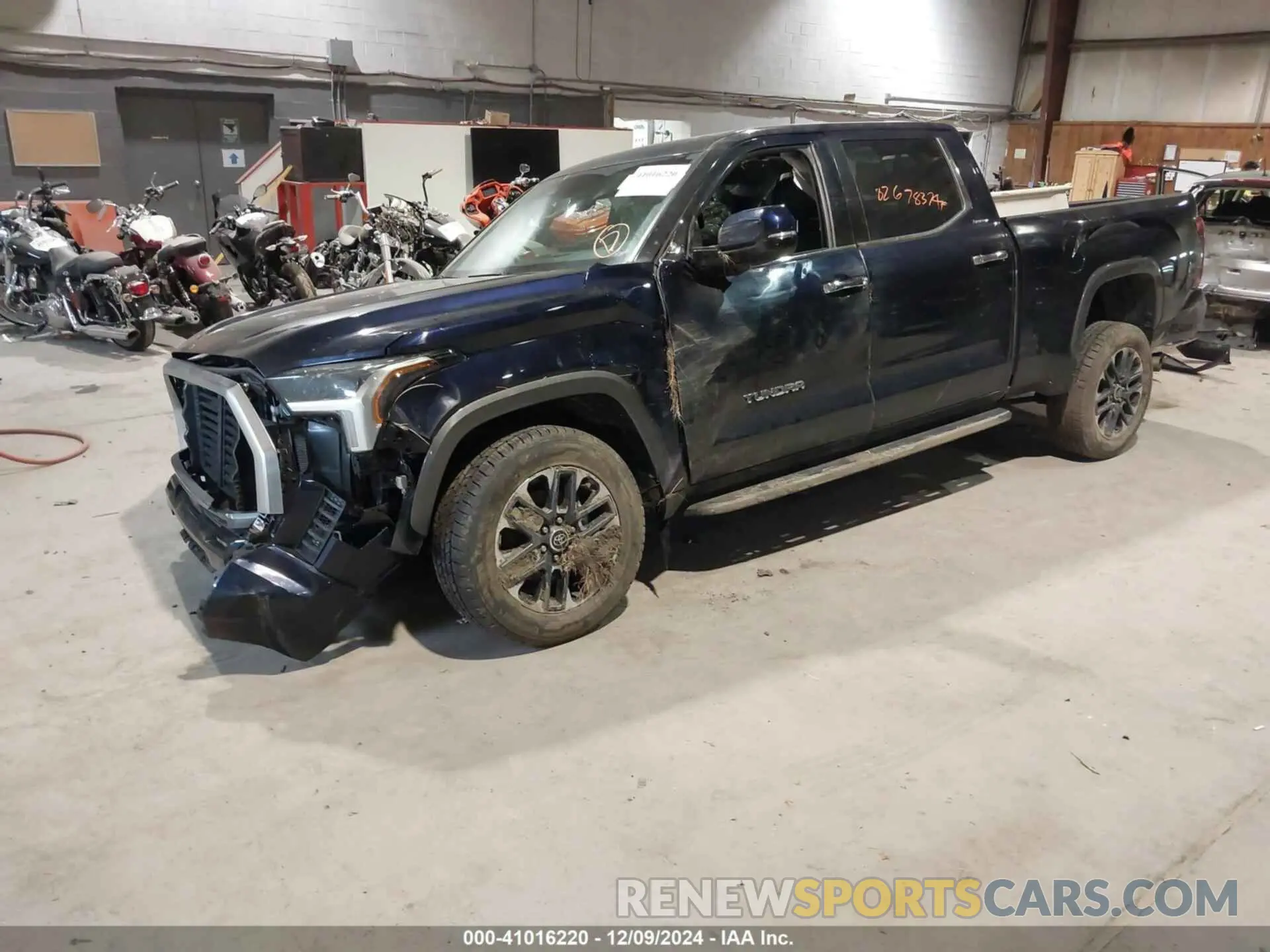 2 Photograph of a damaged car 5TFJA5EC4PX019301 TOYOTA TUNDRA 2023