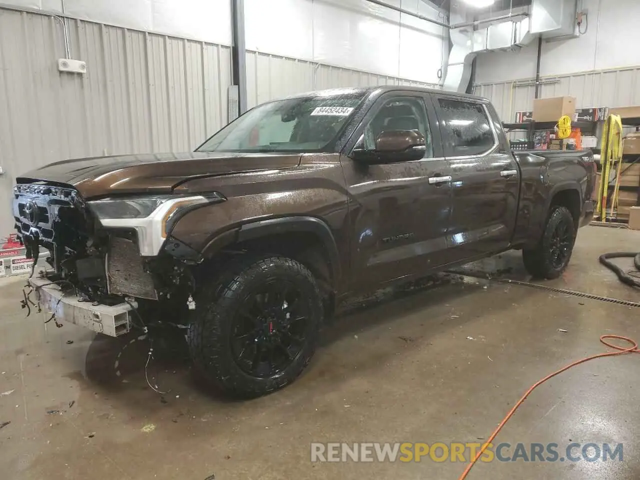 1 Photograph of a damaged car 5TFJA5ECXPX014586 TOYOTA TUNDRA 2023