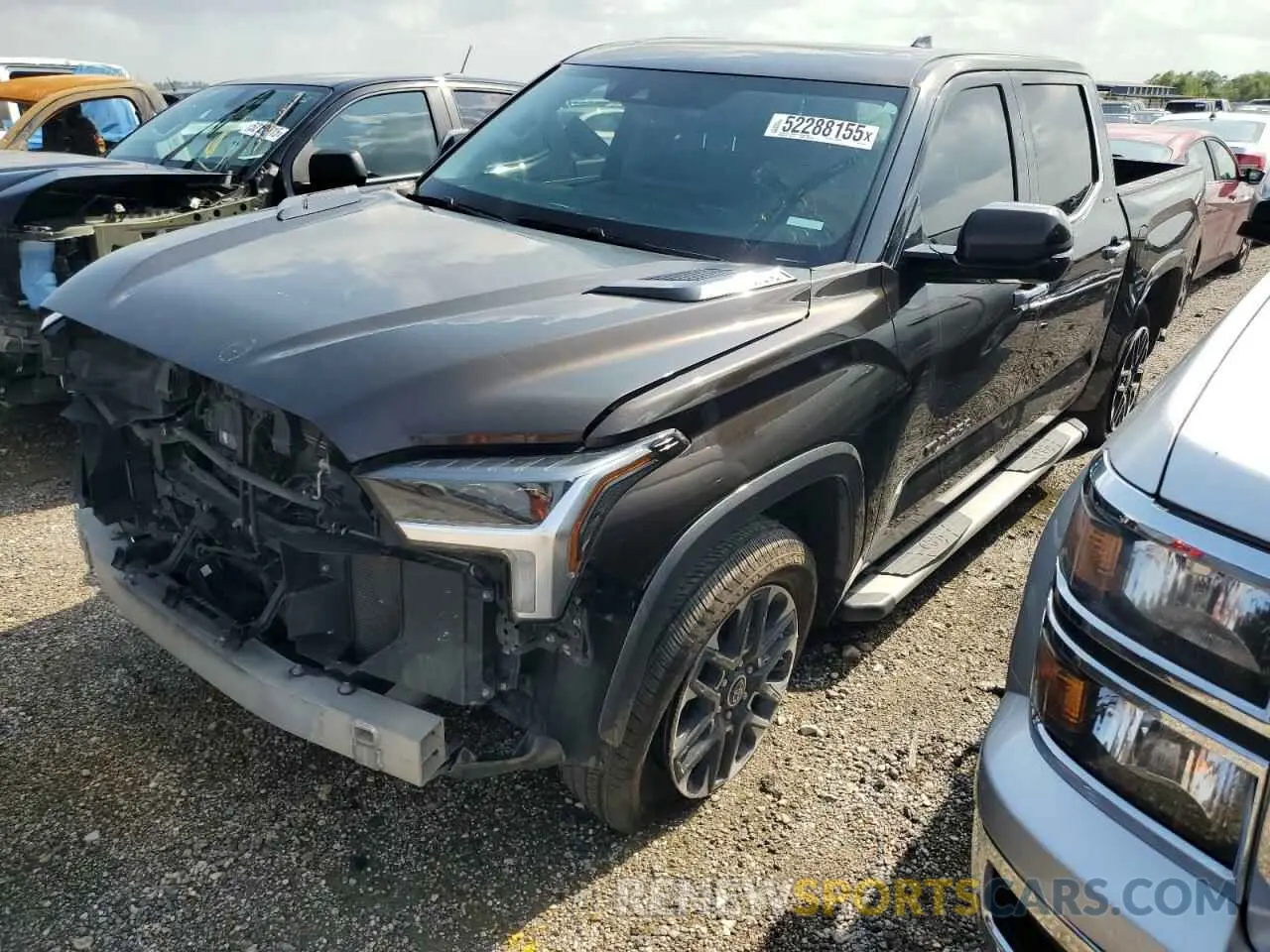 1 Photograph of a damaged car 5TFJC5AB8PX001794 TOYOTA TUNDRA 2023
