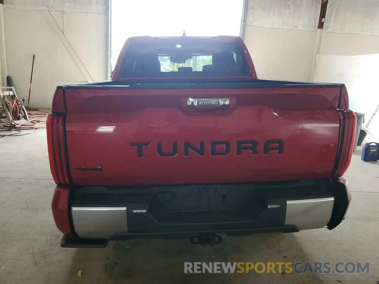6 Photograph of a damaged car 5TFJC5DB5PX037745 TOYOTA TUNDRA 2023