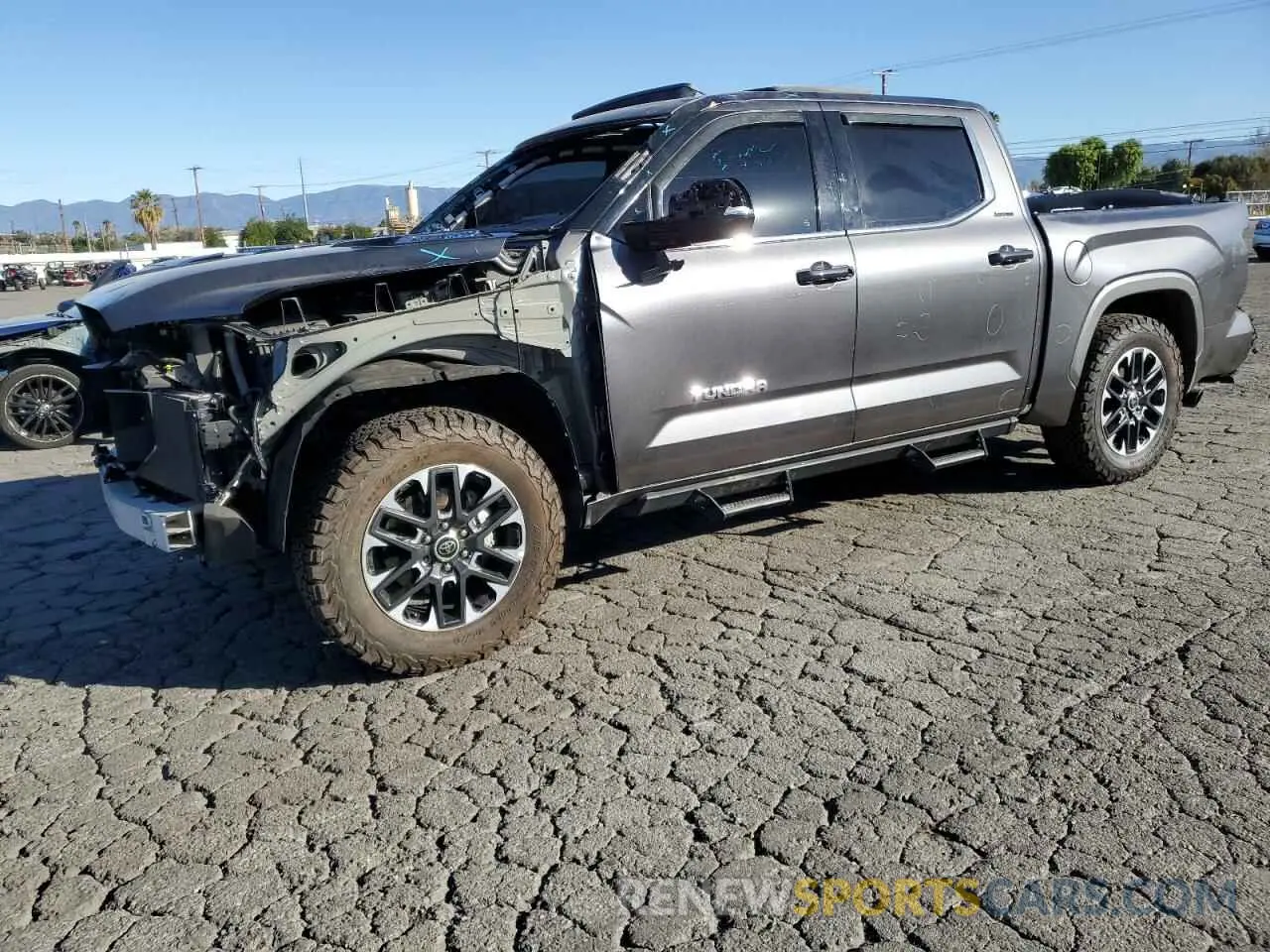 1 Photograph of a damaged car 5TFJC5DB7PX021014 TOYOTA TUNDRA 2023