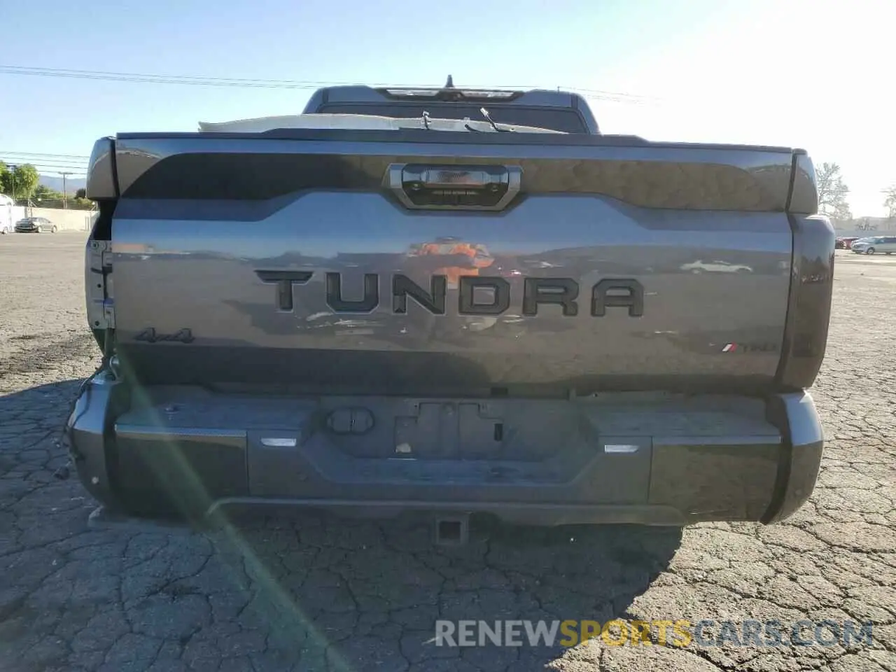 6 Photograph of a damaged car 5TFJC5DB7PX021014 TOYOTA TUNDRA 2023