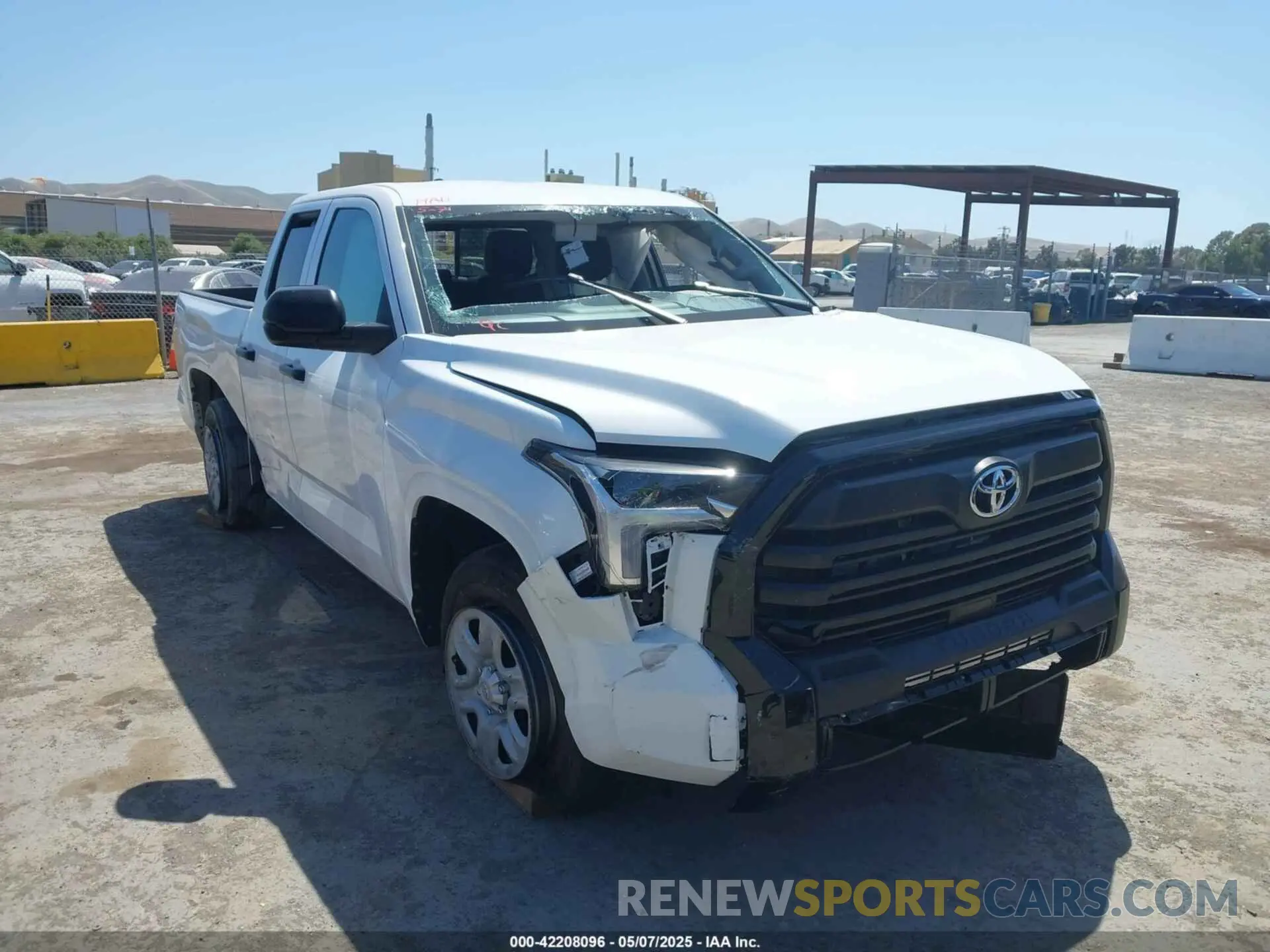 6 Photograph of a damaged car 5TFKB5AA9PX025228 TOYOTA TUNDRA 2023