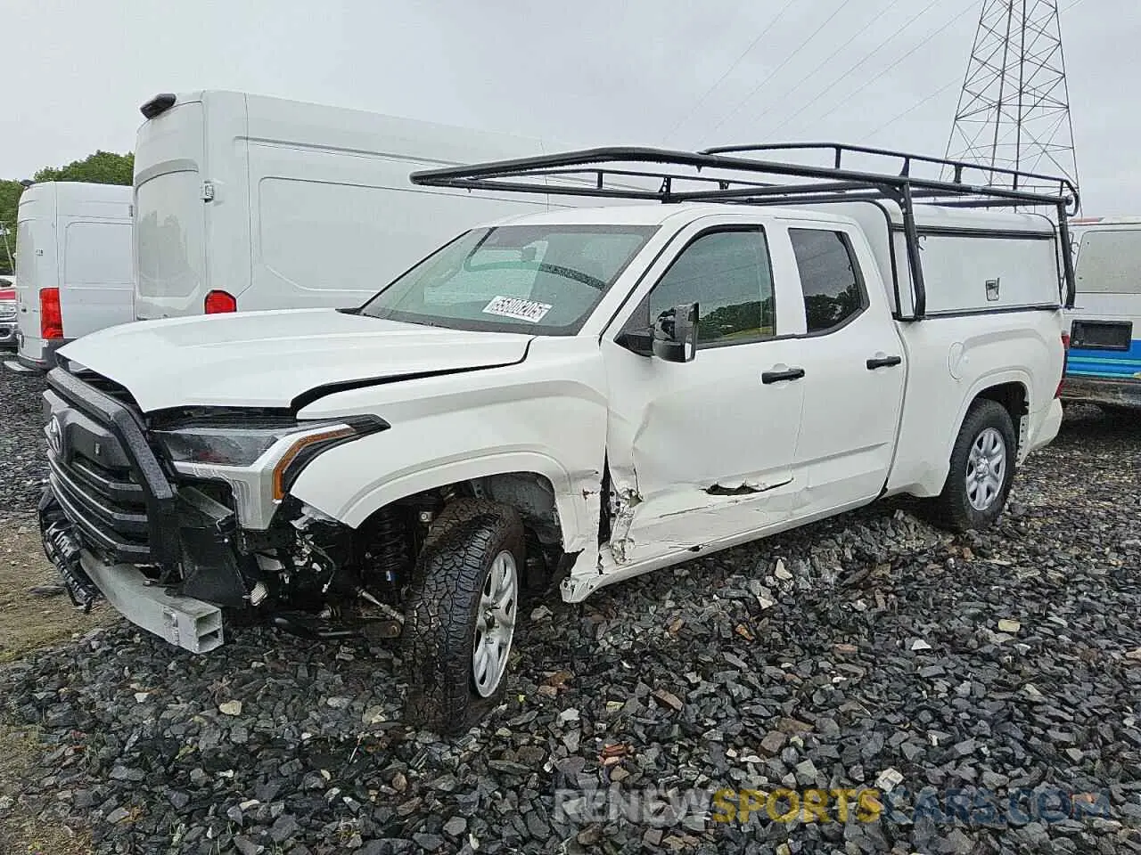 1 Photograph of a damaged car 5TFKB5DA0PX099732 TOYOTA TUNDRA 2023
