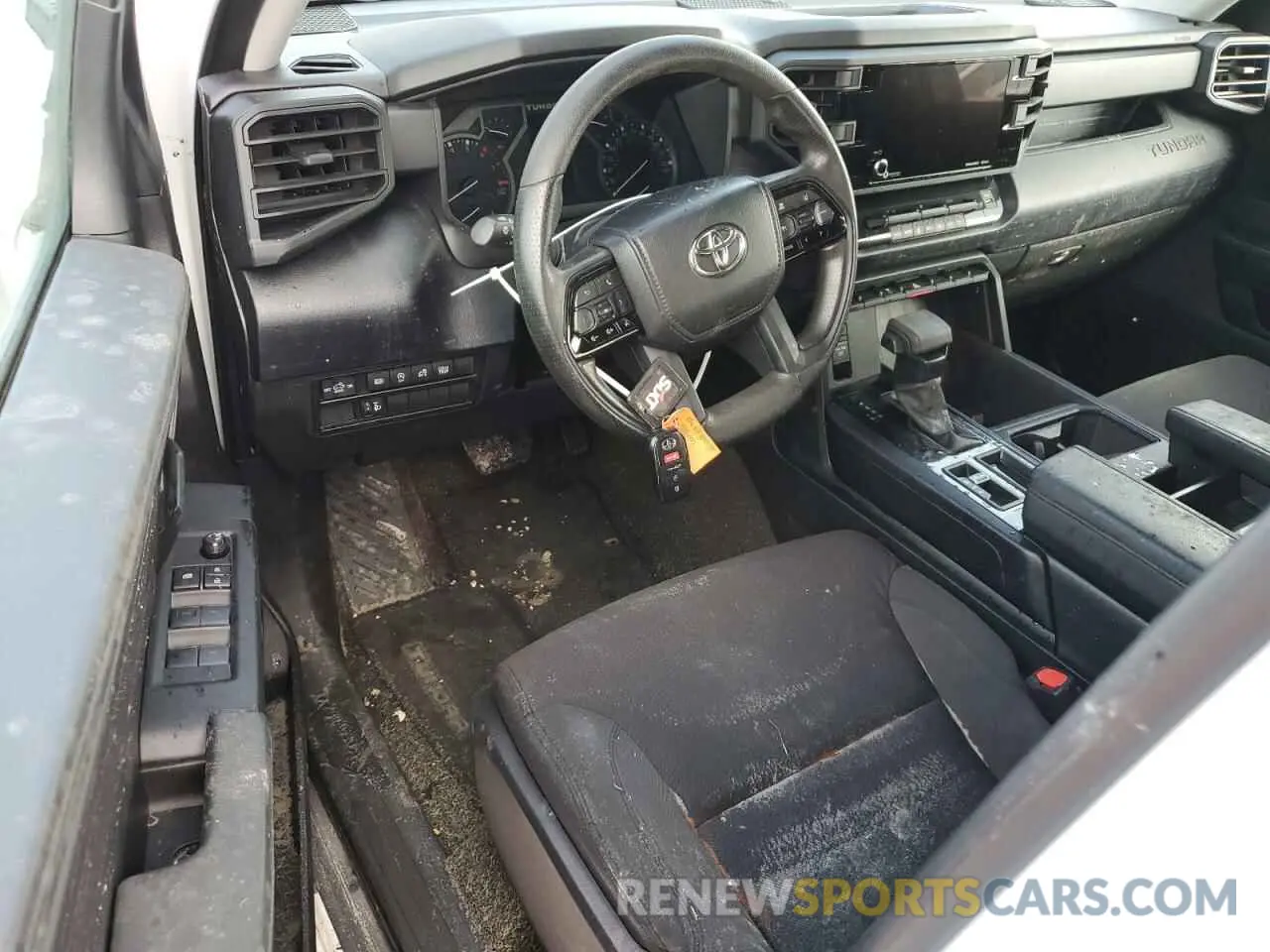 8 Photograph of a damaged car 5TFKB5DB4PX107565 TOYOTA TUNDRA 2023