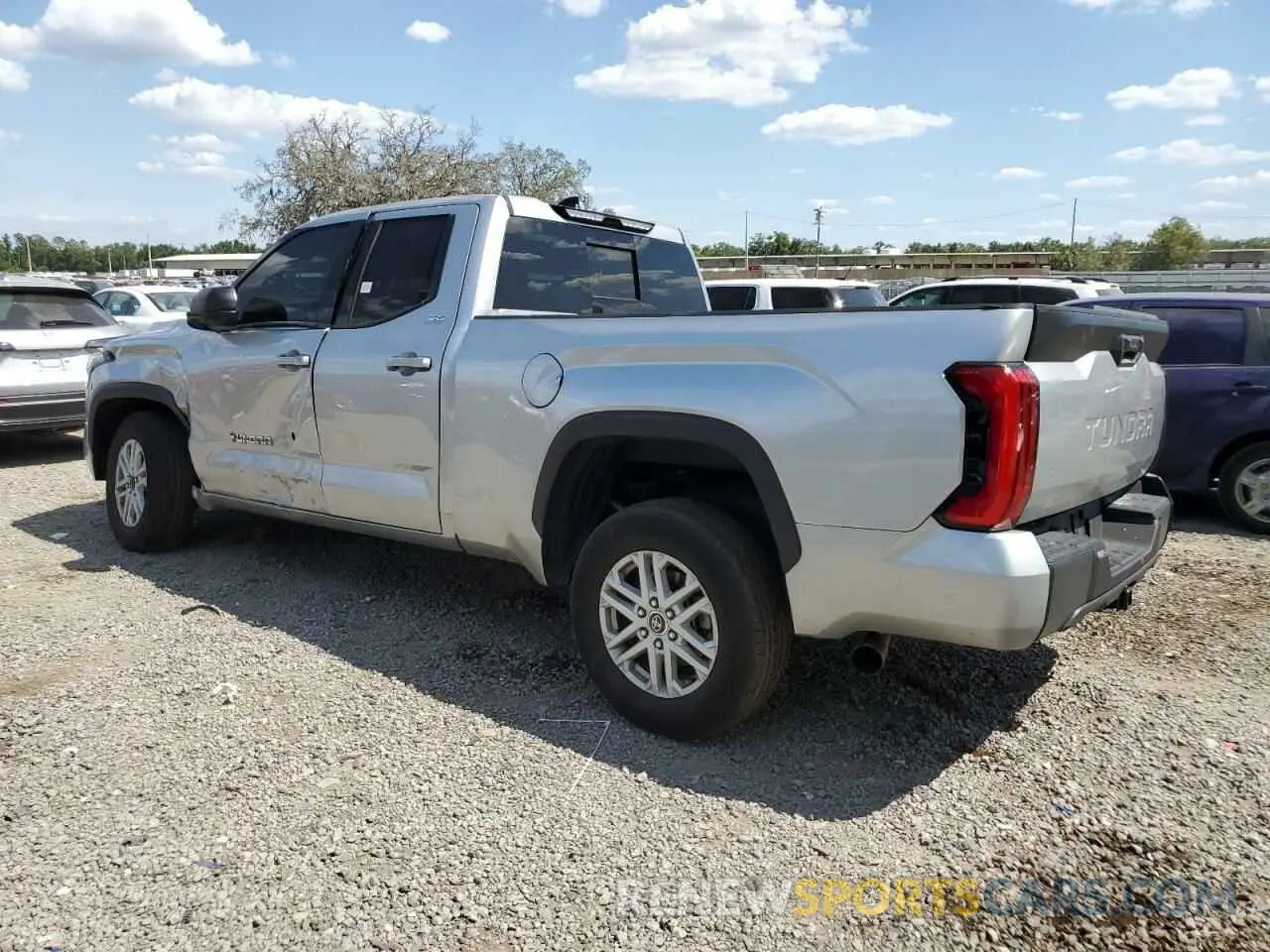 2 Photograph of a damaged car 5TFLA5AAXPX028856 TOYOTA TUNDRA 2023