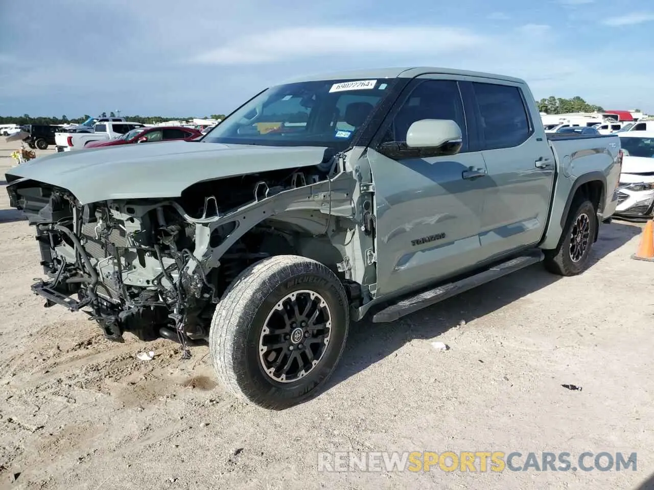 1 Photograph of a damaged car 5TFLA5AB6PX024909 TOYOTA TUNDRA 2023