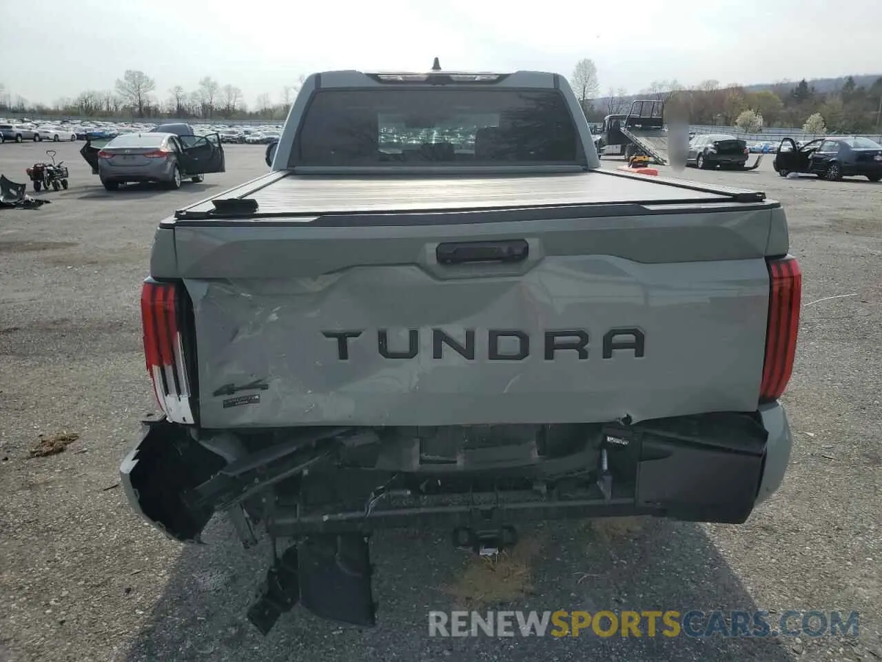 6 Photograph of a damaged car 5TFLA5DB0PX099696 TOYOTA TUNDRA 2023
