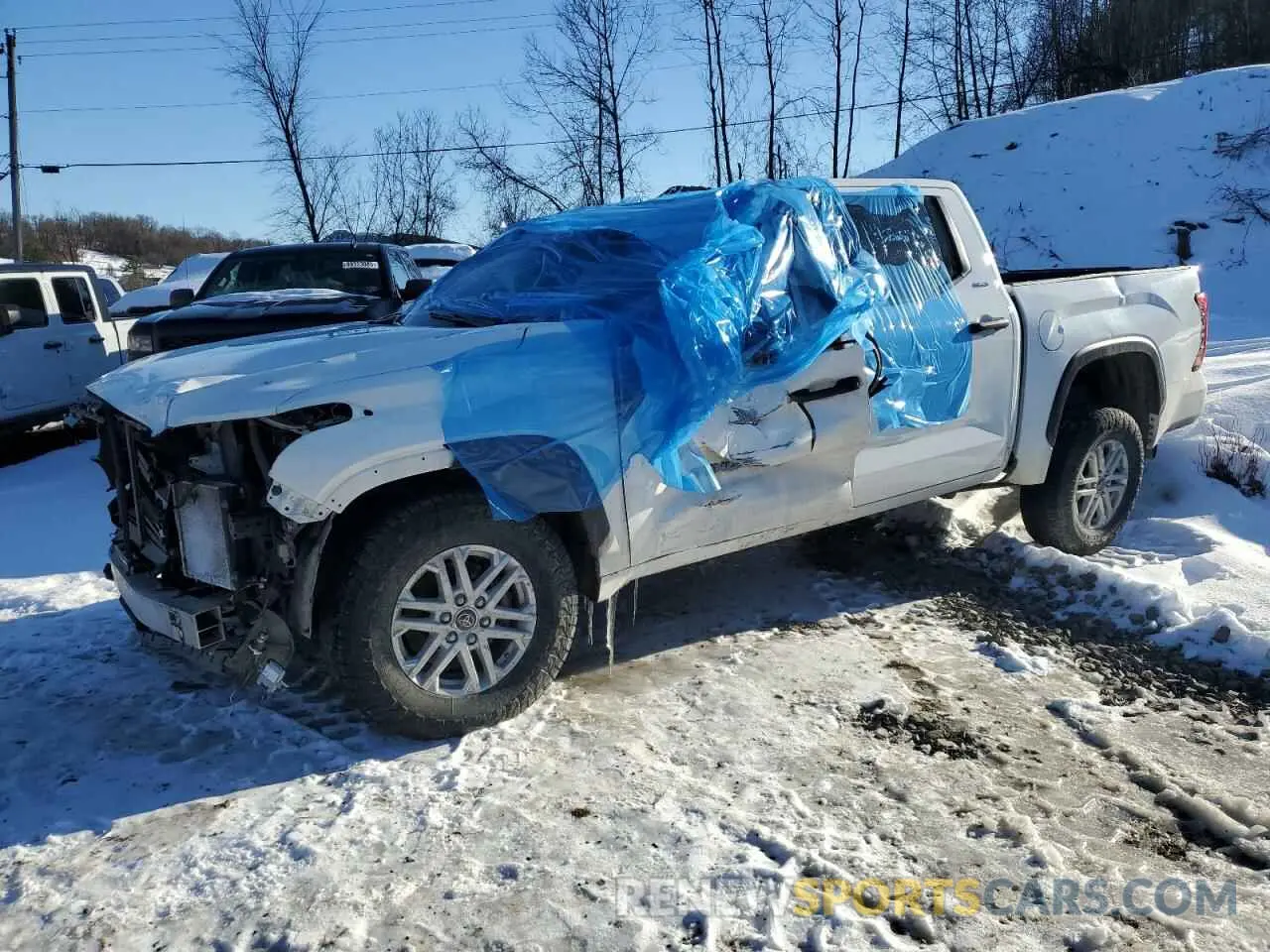1 Photograph of a damaged car 5TFLA5DB1PX089100 TOYOTA TUNDRA 2023